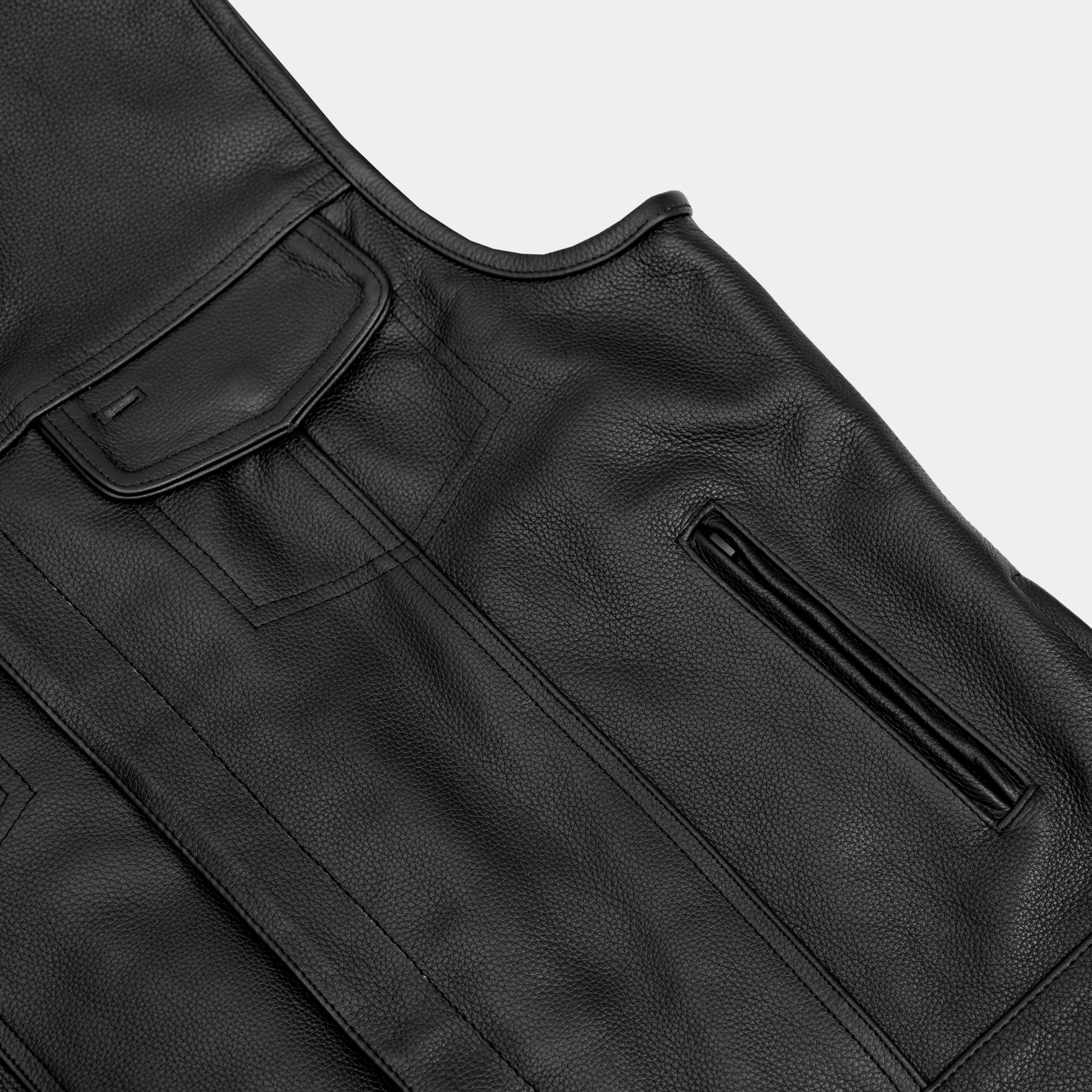 Titan Shade Eclipse™ Black biker Vest