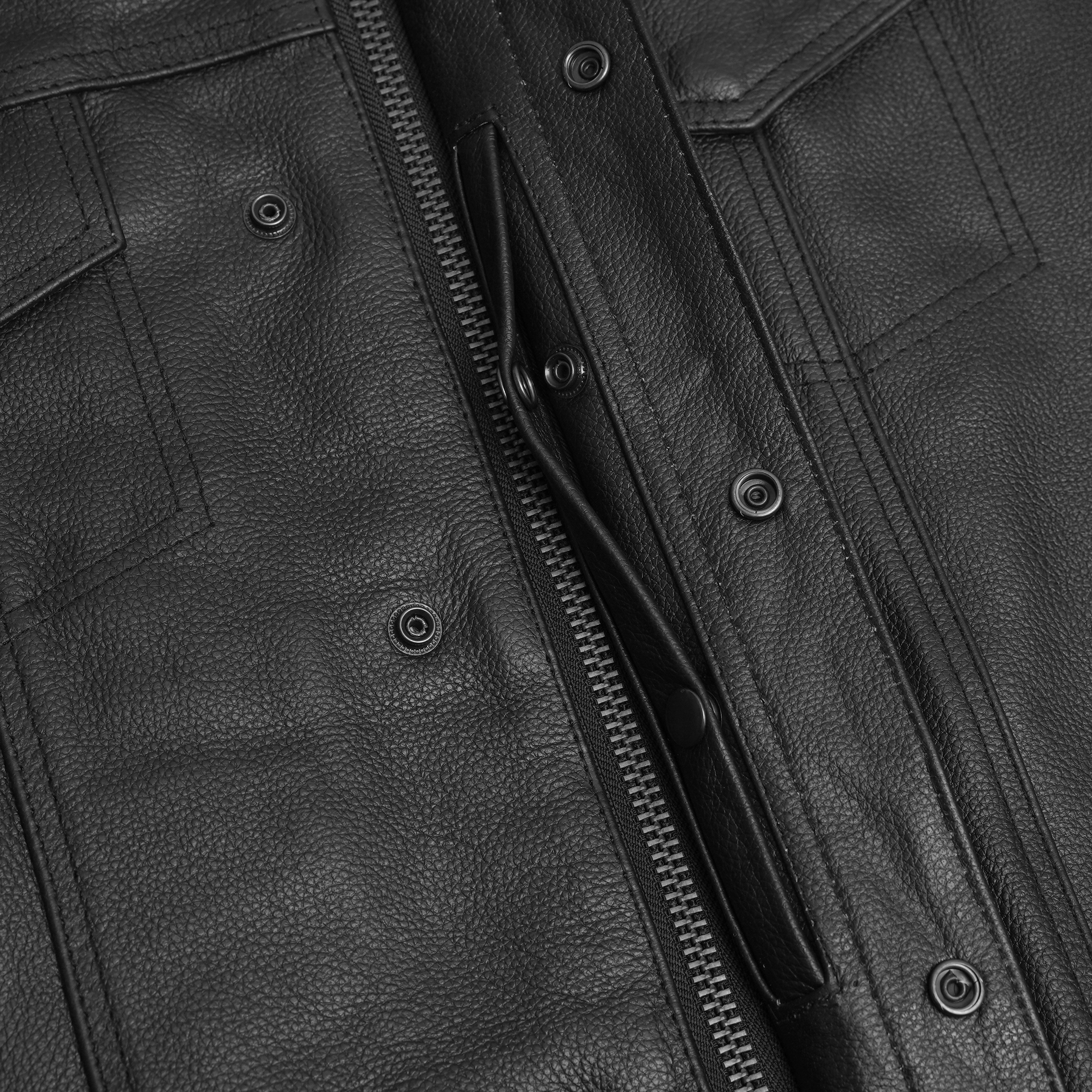 Stockyard™ Mens Leather Motorcycle Vest