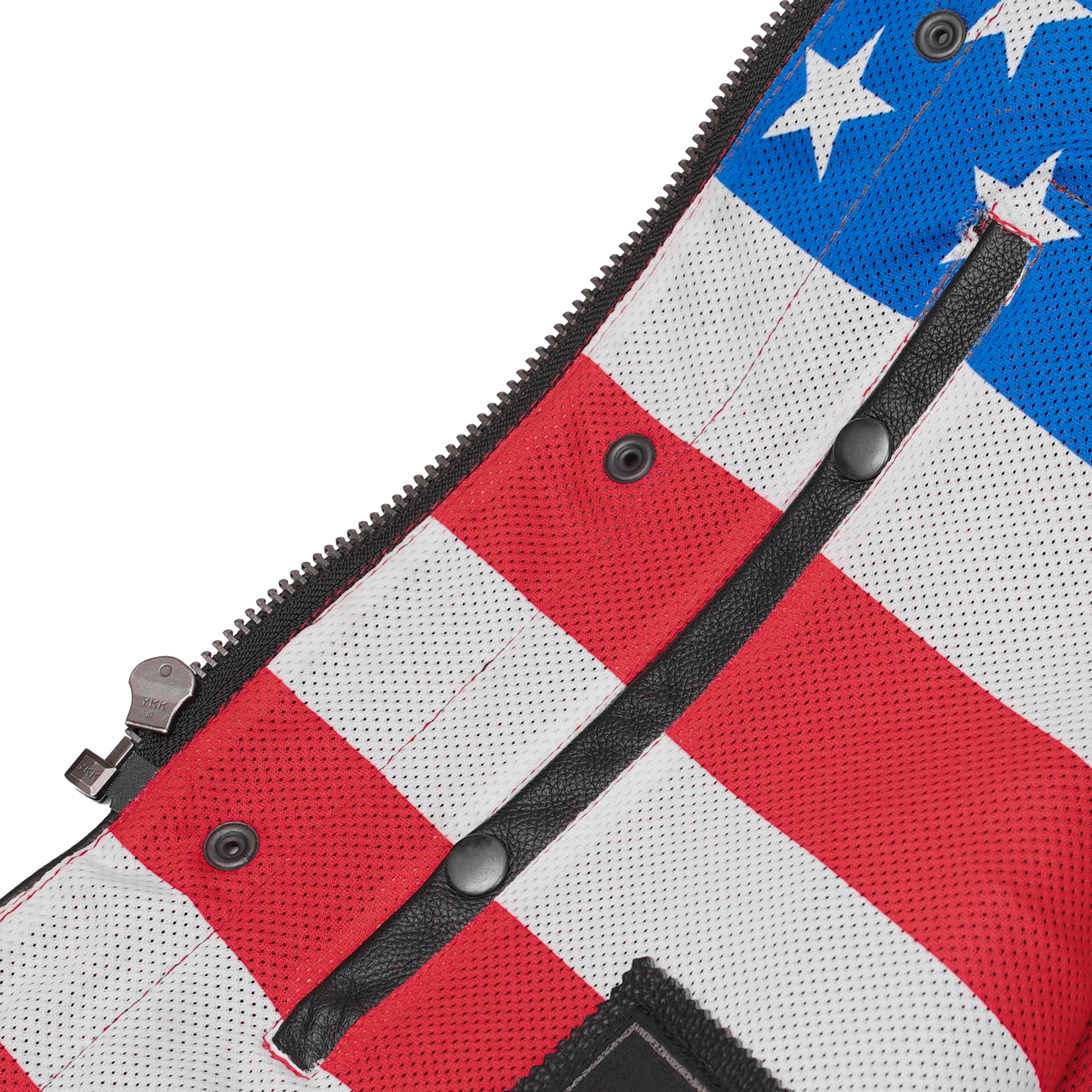 Highway Bound™ Mens Leather Motorcycle Vest