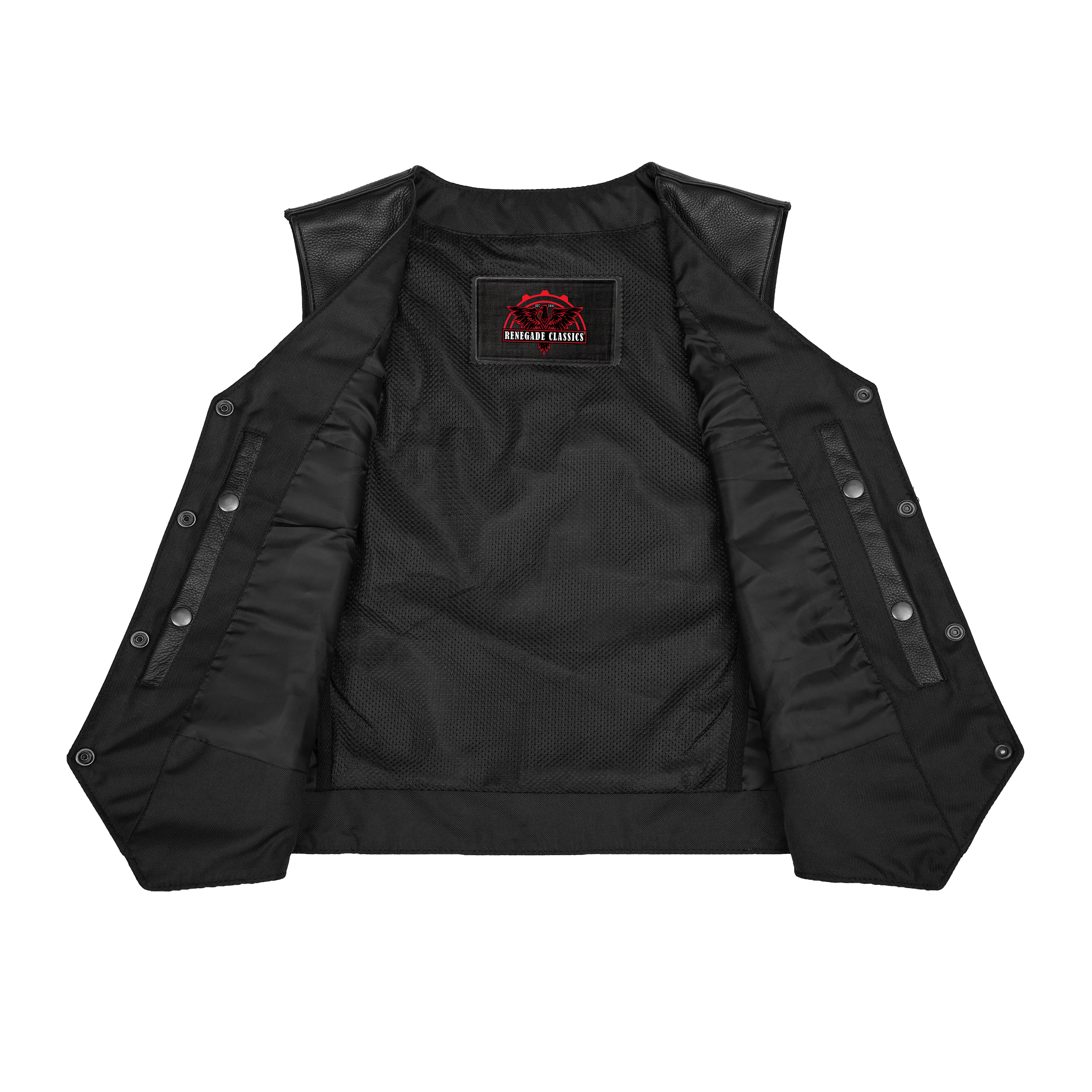 Wild Orchid™ Women's leather motorcycle vest