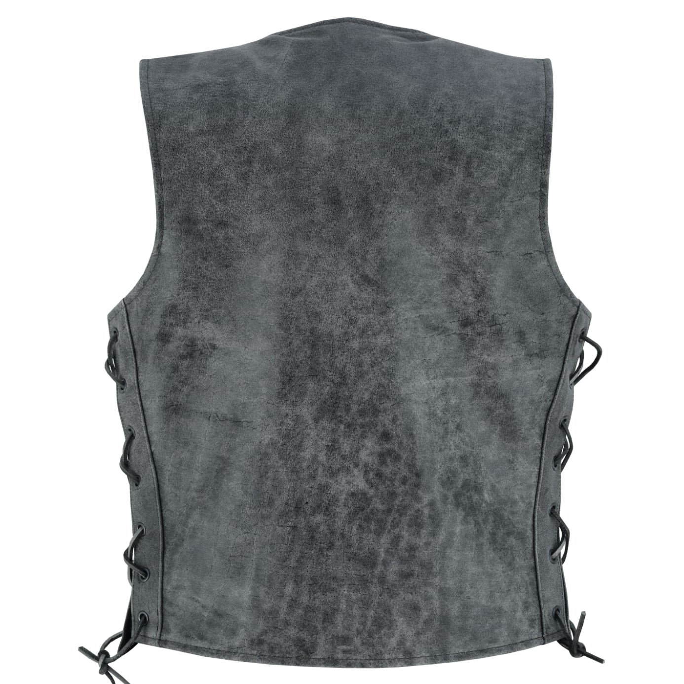 Delure™ Women's leather motorcycle vest
