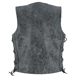 Delure™ Women's leather motorcycle vest