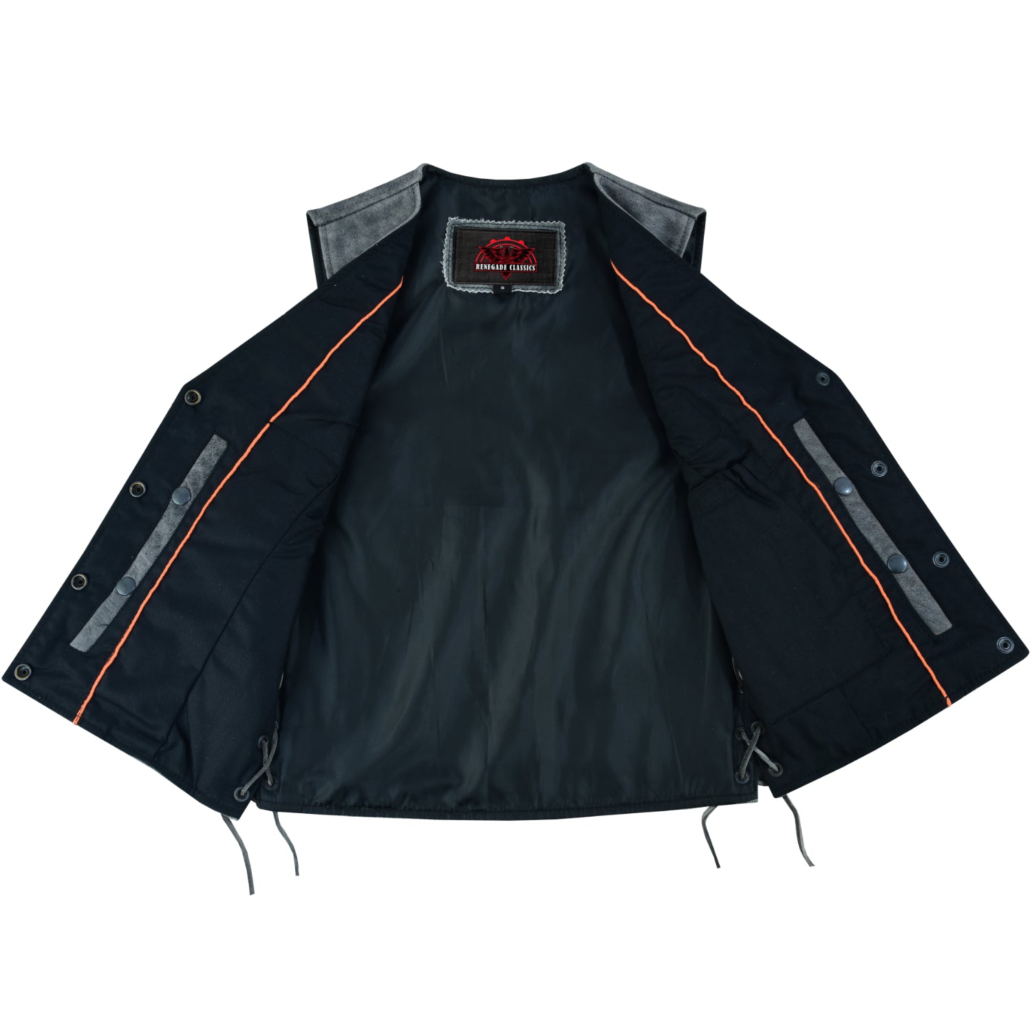 Delure™ Women's leather motorcycle vest
