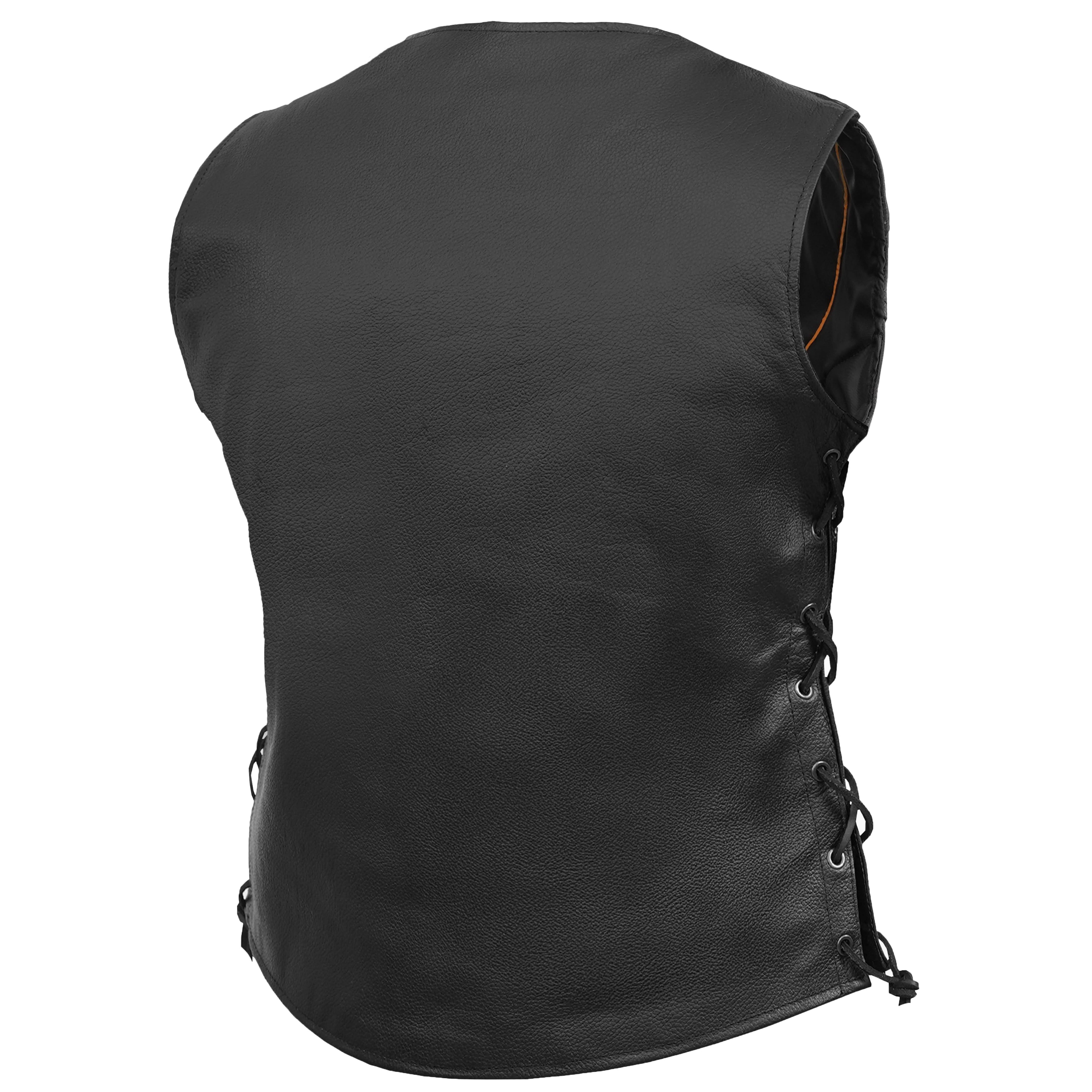 Clara™ Women's leather motorcycle vest