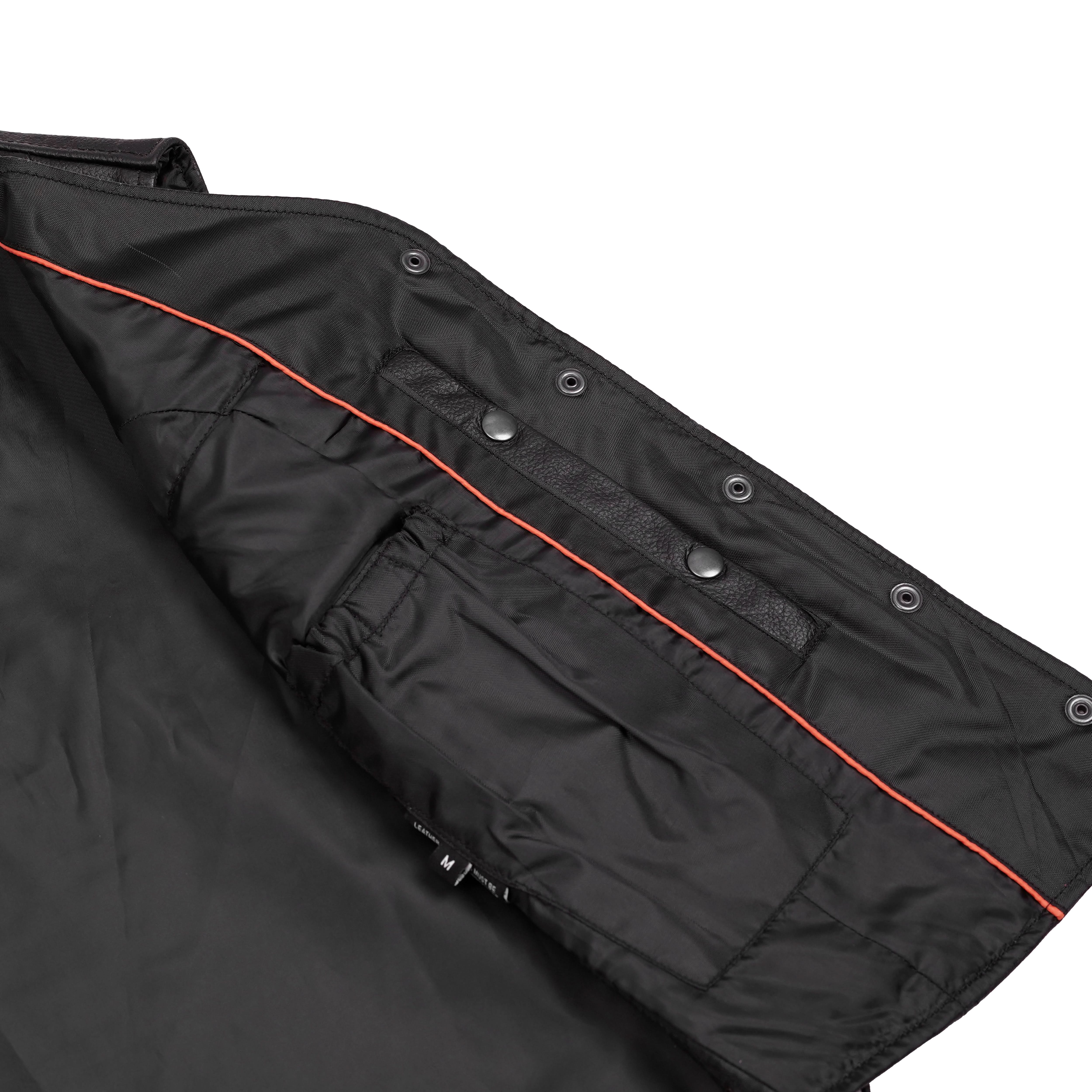 Clara™ Women's leather motorcycle vest