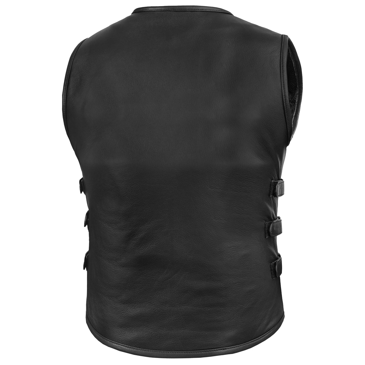 Cronan Women’s Leather Motorcycle Vest