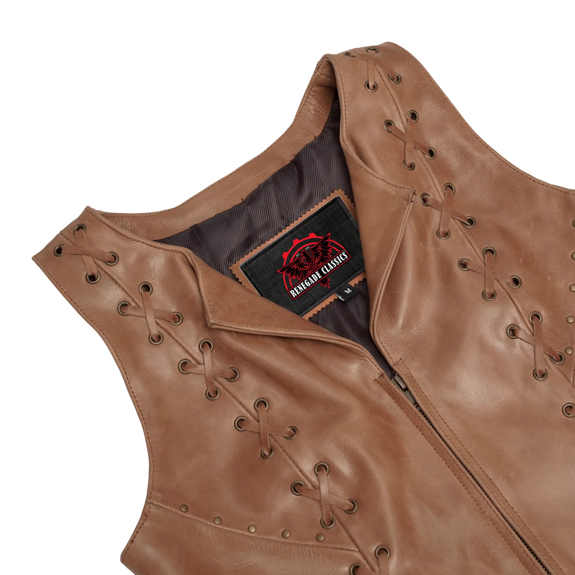 Delice™ Women's leather motorcycle vest