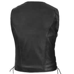 Everess™ Women's leather motorcycle vest
