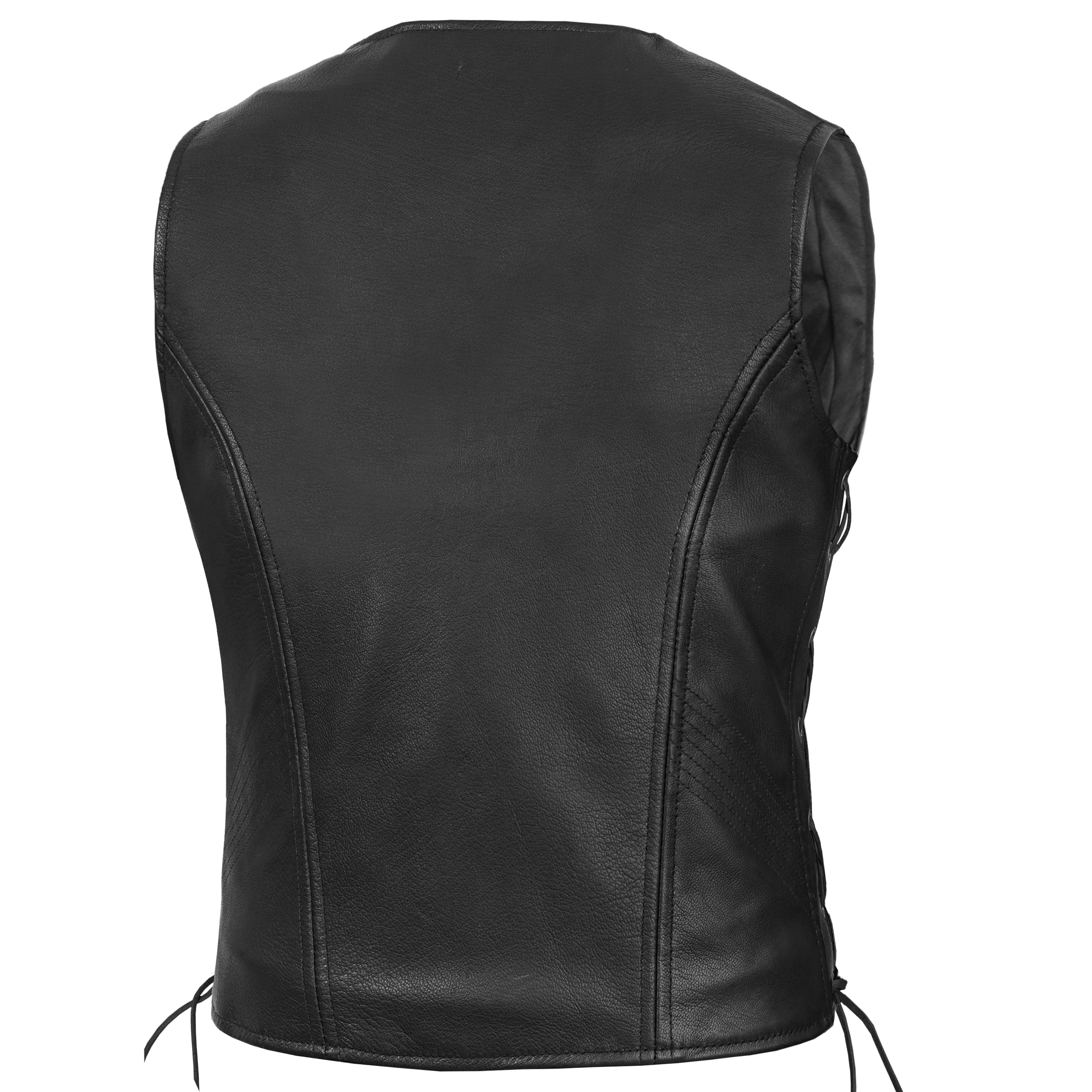 Everess™ Women's leather motorcycle vest