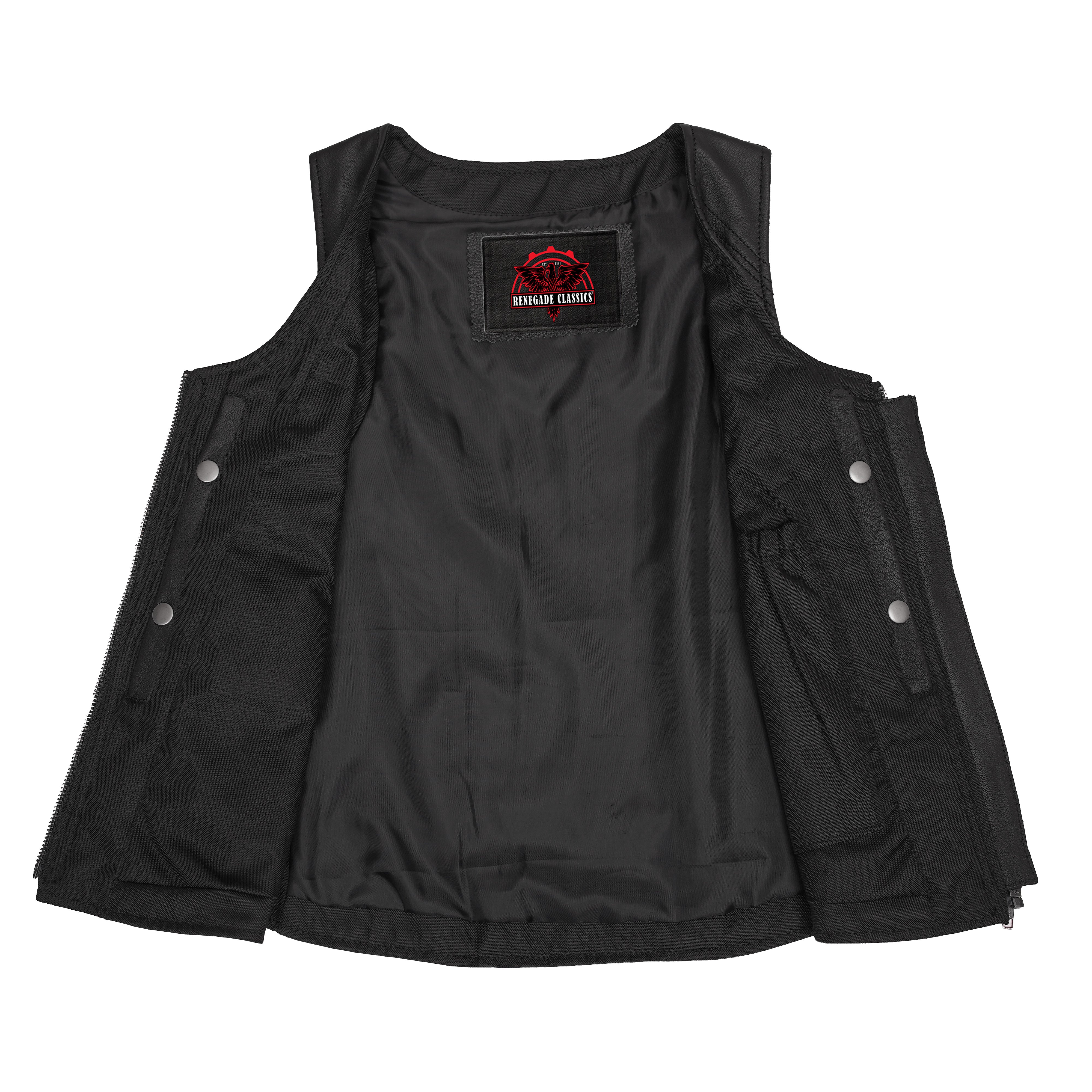 Everess™ Women's leather motorcycle vest