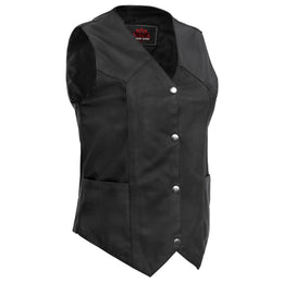 Volto™ Women's leather motorcycle vest
