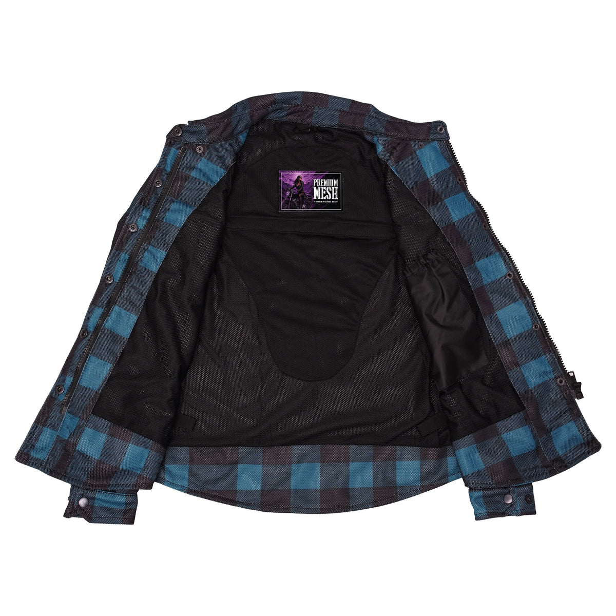 Celina Women’s Mesh Flannel Riding Shirt