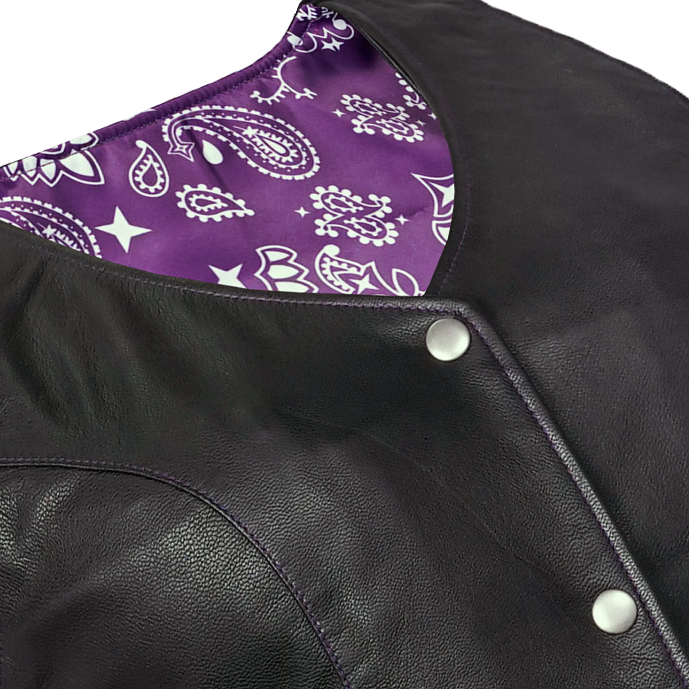 Calypsa™ Women's leather motorcycle vest