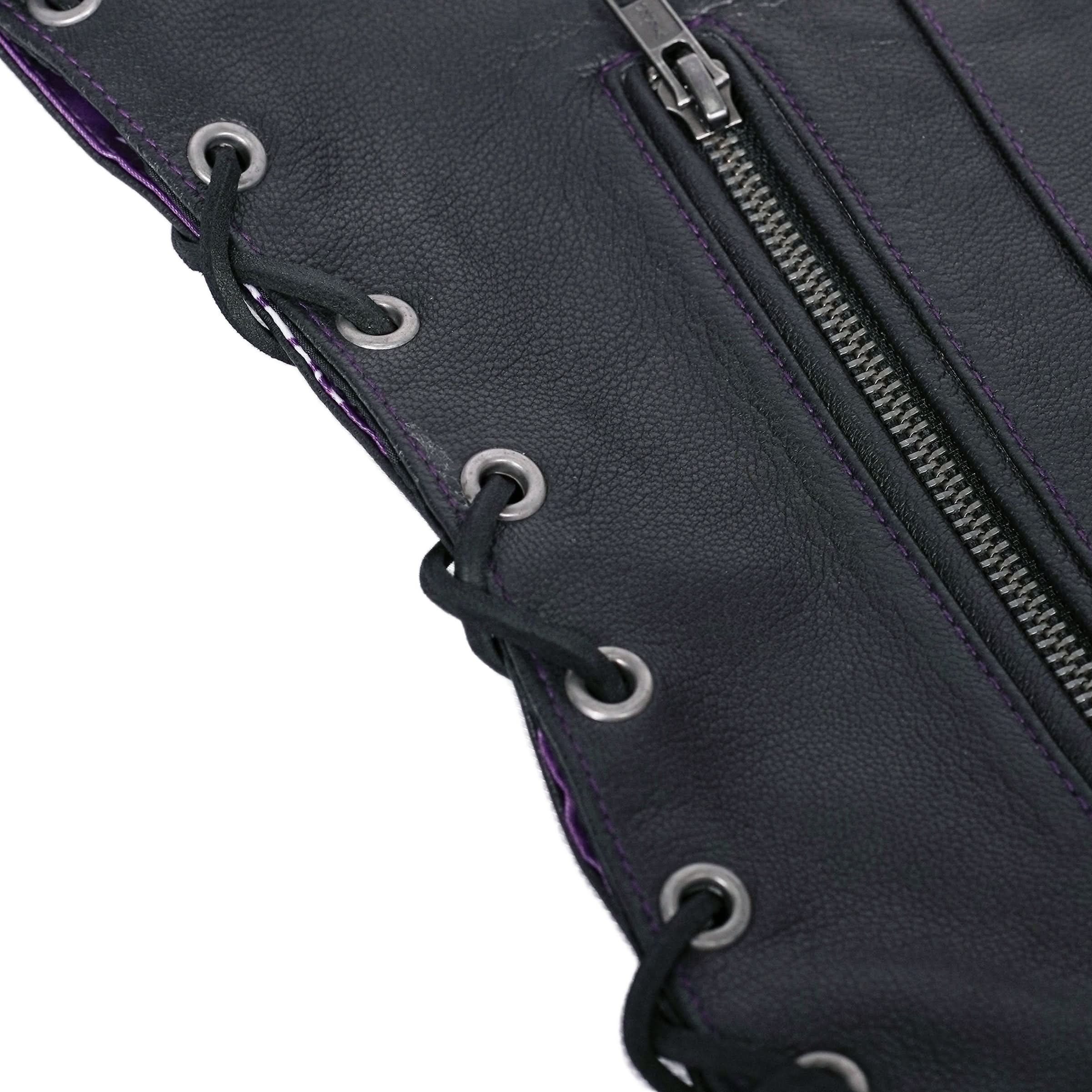Calypsa™ Women's leather motorcycle vest