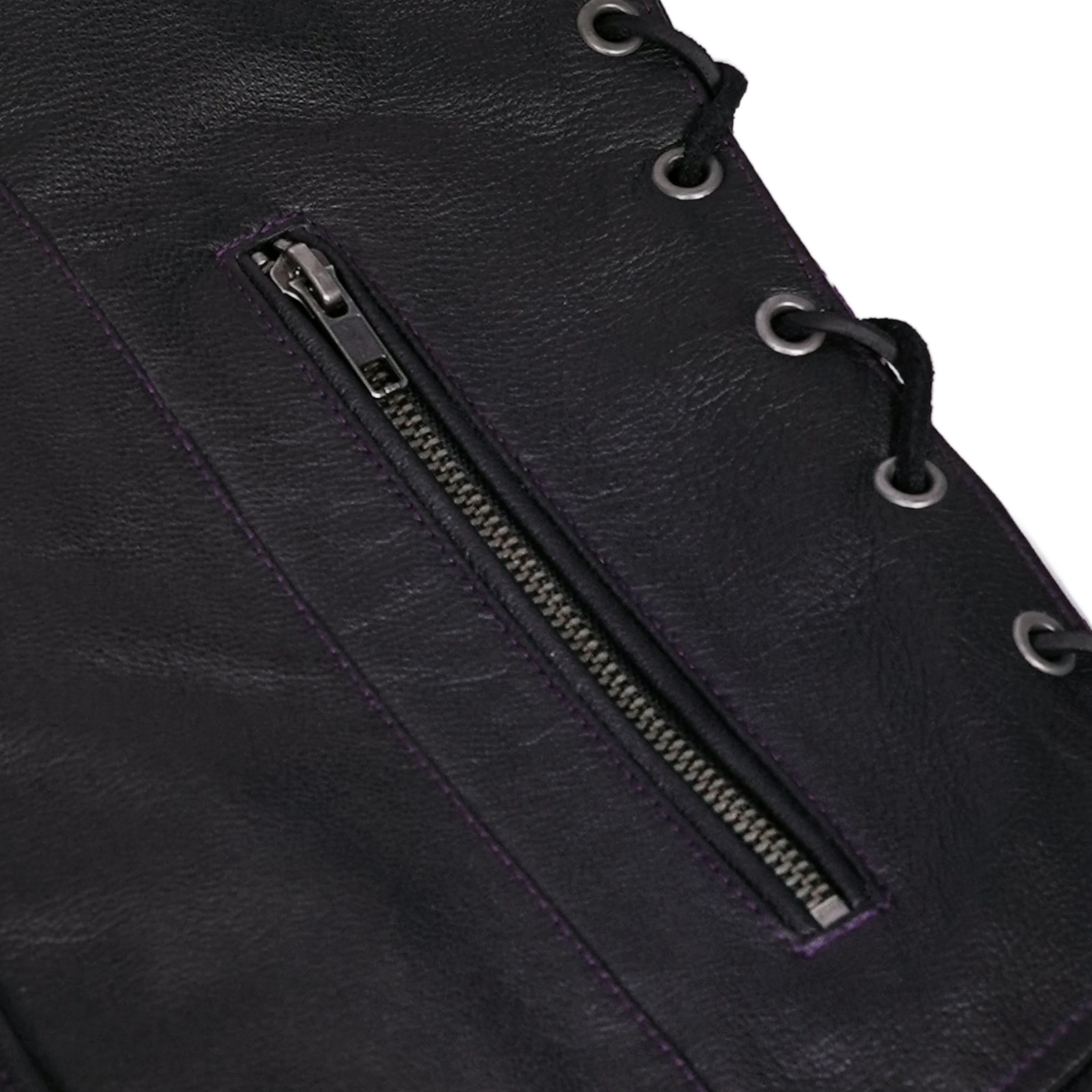 Calypsa™ Women's leather motorcycle vest