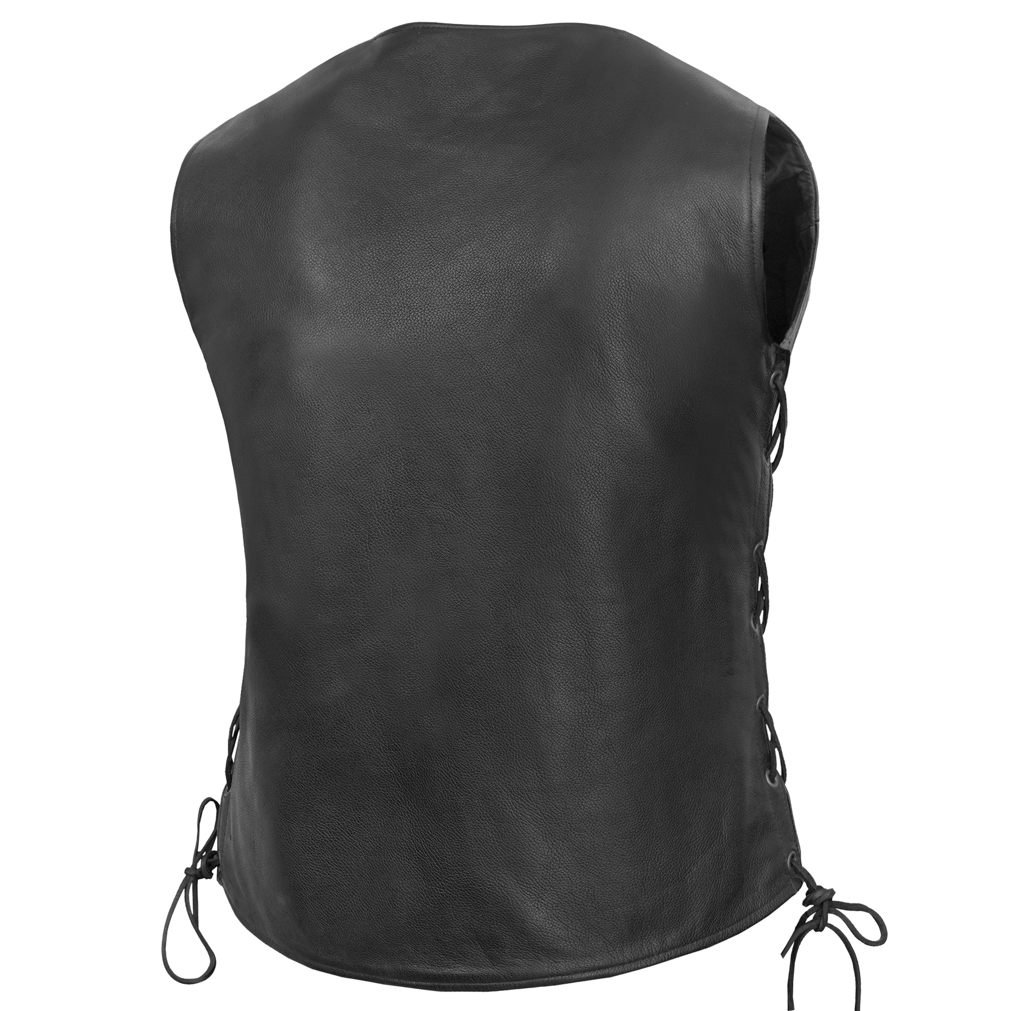 Elevas™ Women's Leather Motorcycle Vest