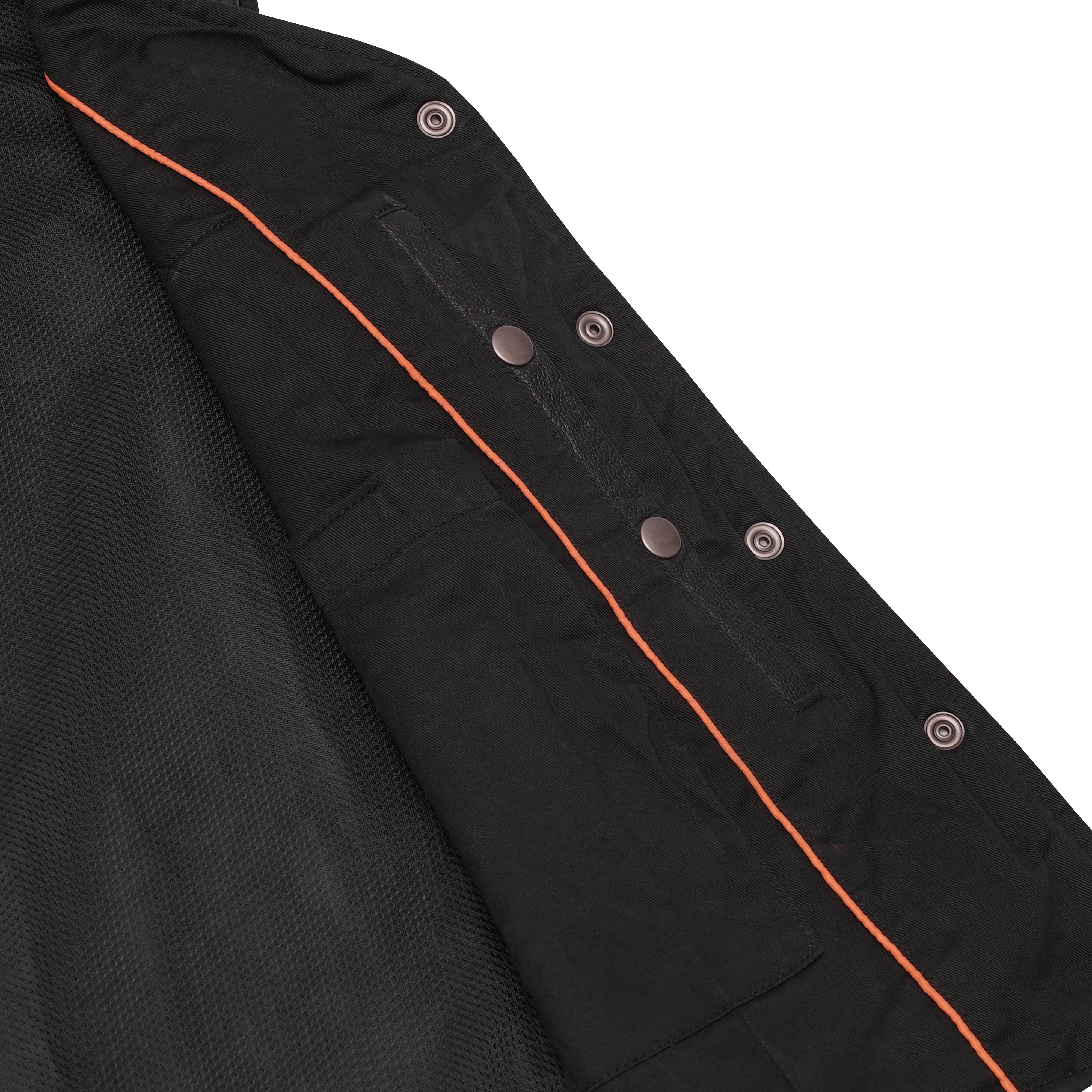 Elevas™ Women's Leather Motorcycle Vest