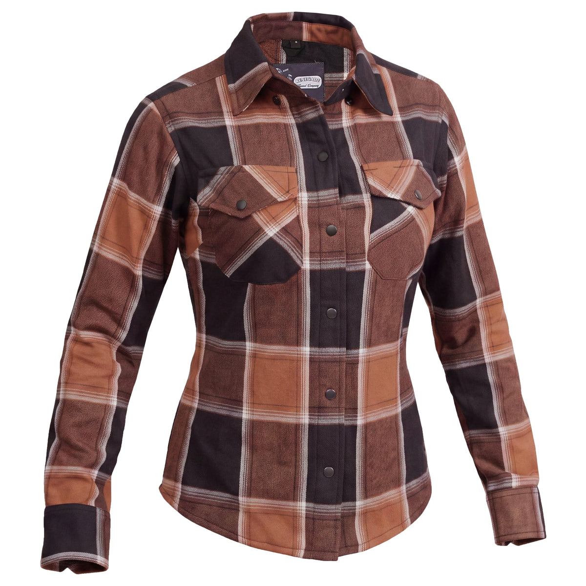 Sienna Women’s Motorcycle Flannel Shirt