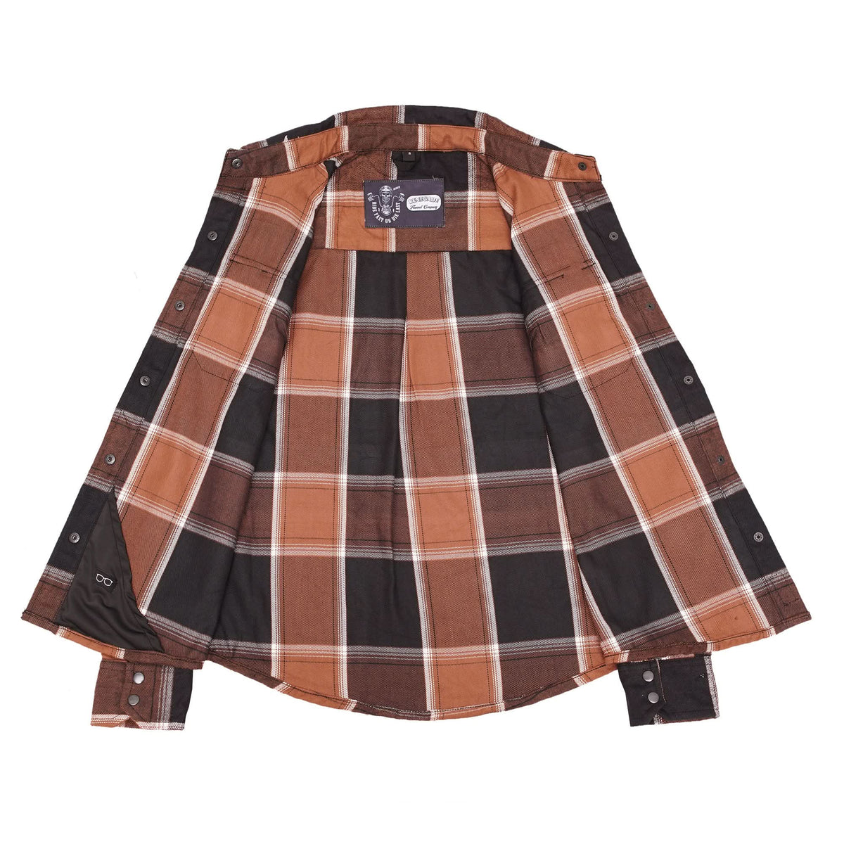 Sienna Women’s Motorcycle Flannel Shirt