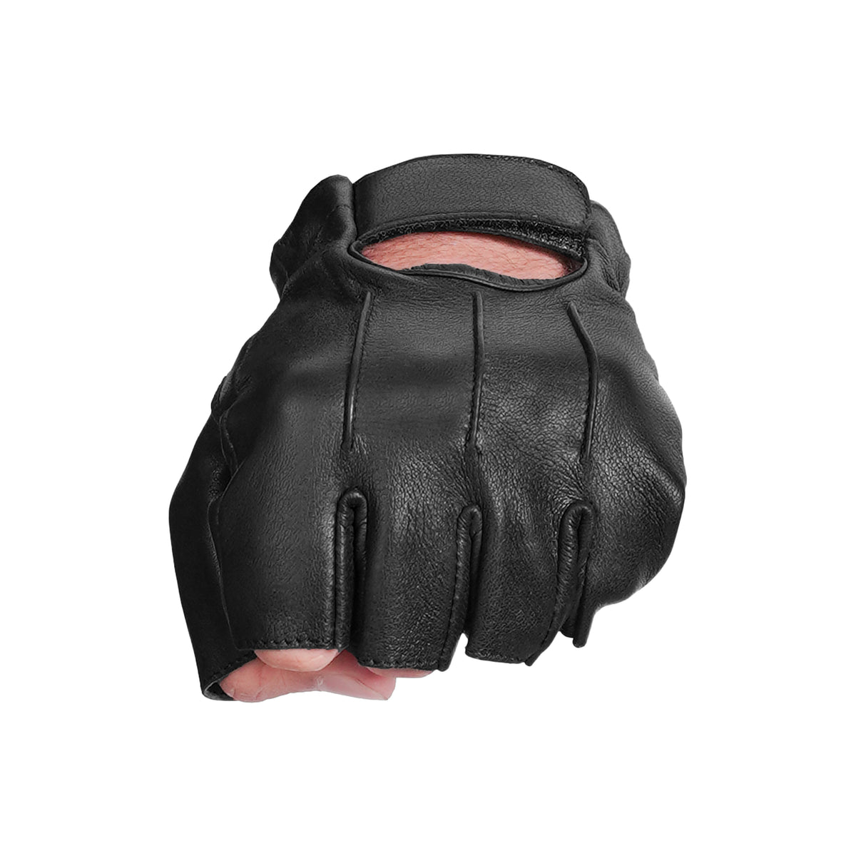 HunterTouch™  Men's  leather Fingerless gloves