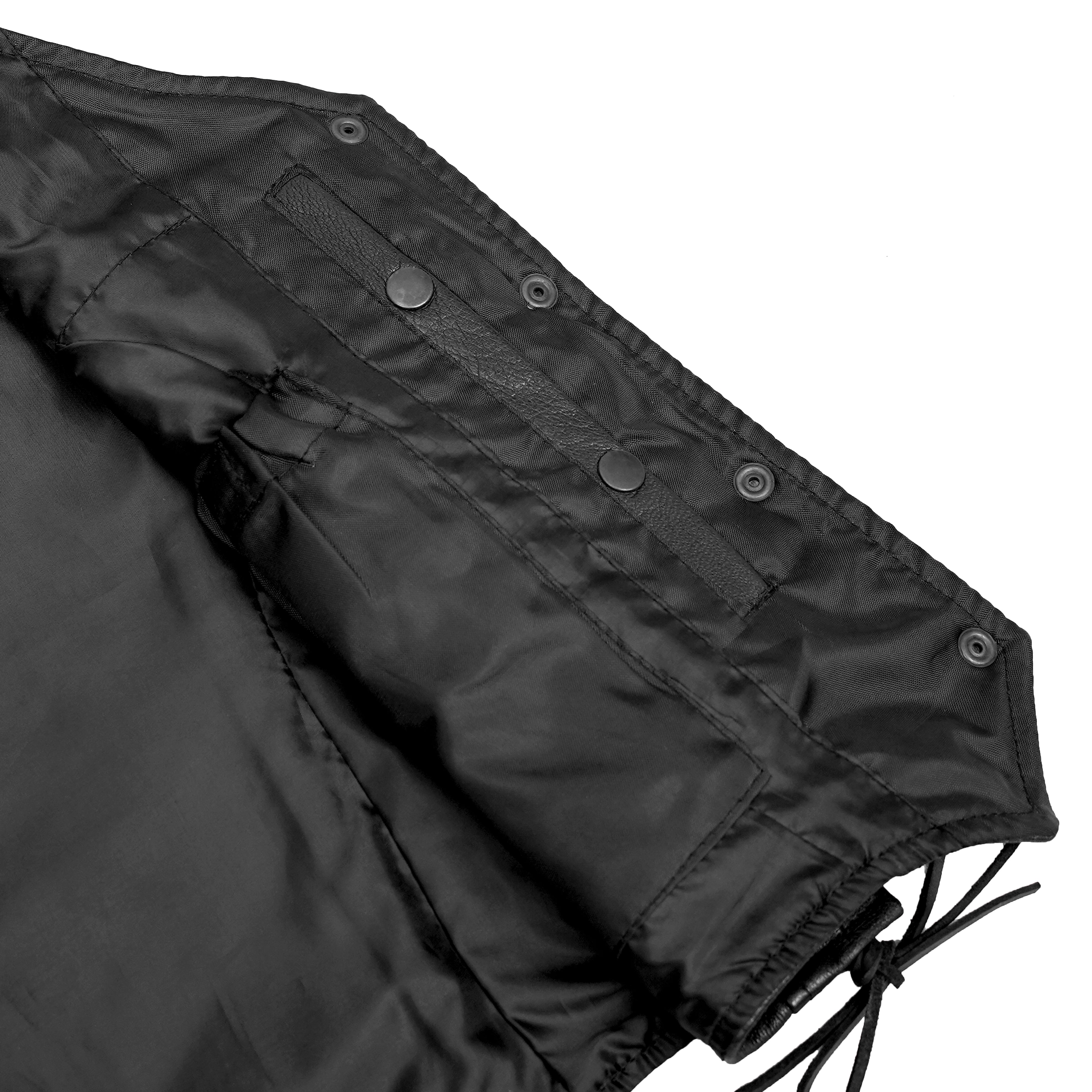 WooGirl™ Women's  leather biker vest