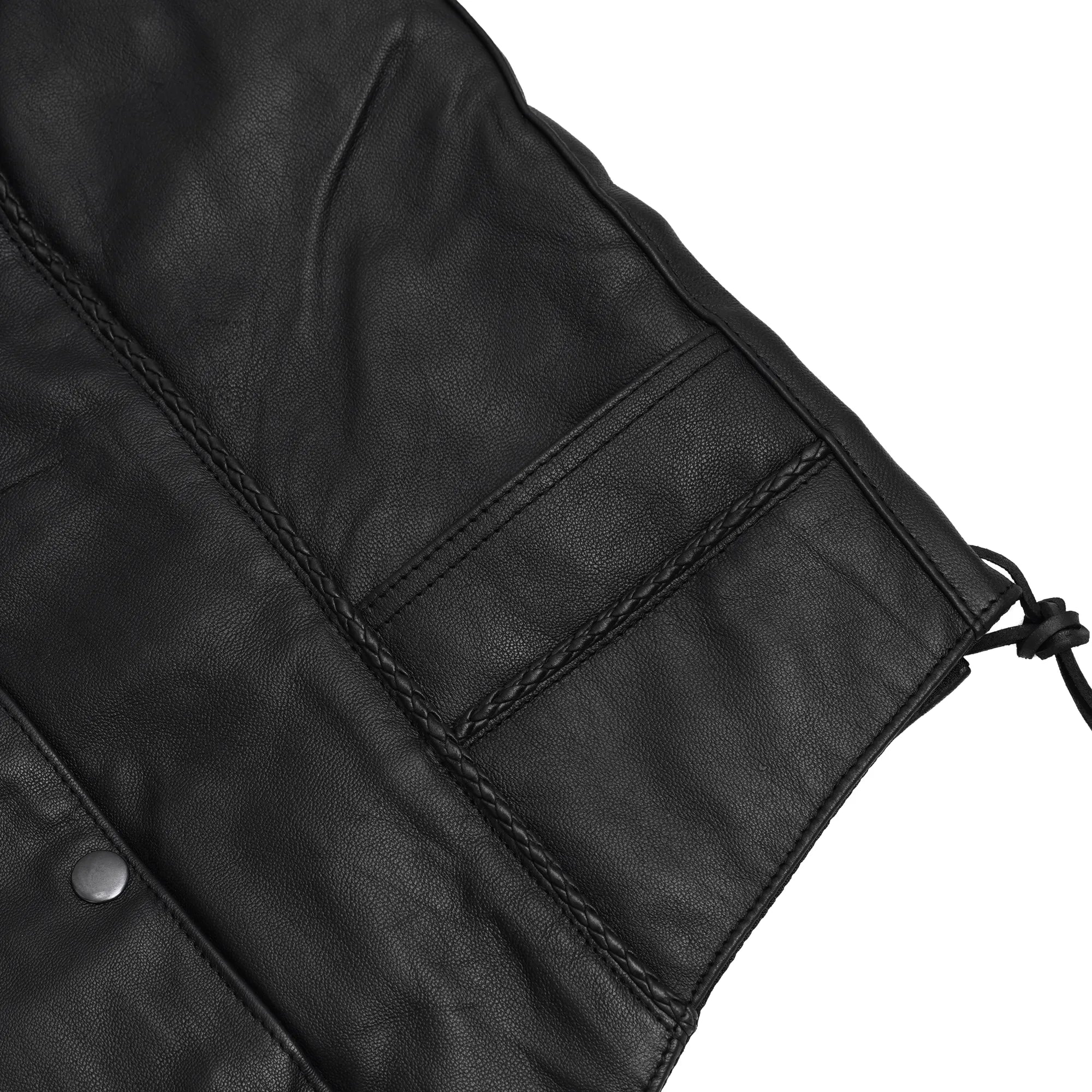 Luxuri™ Women's leather motorcycle vest