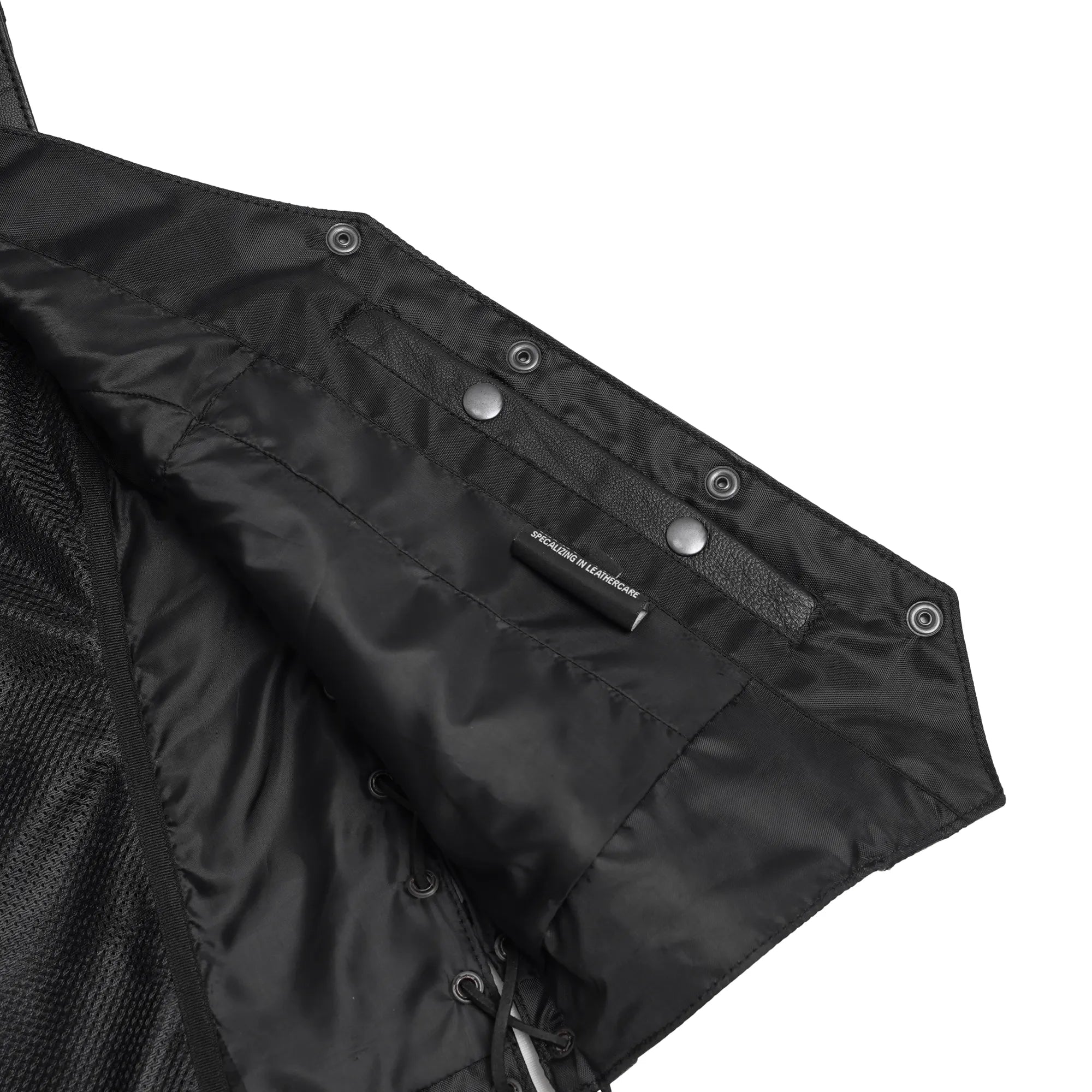 Luxuri™ Women's leather motorcycle vest