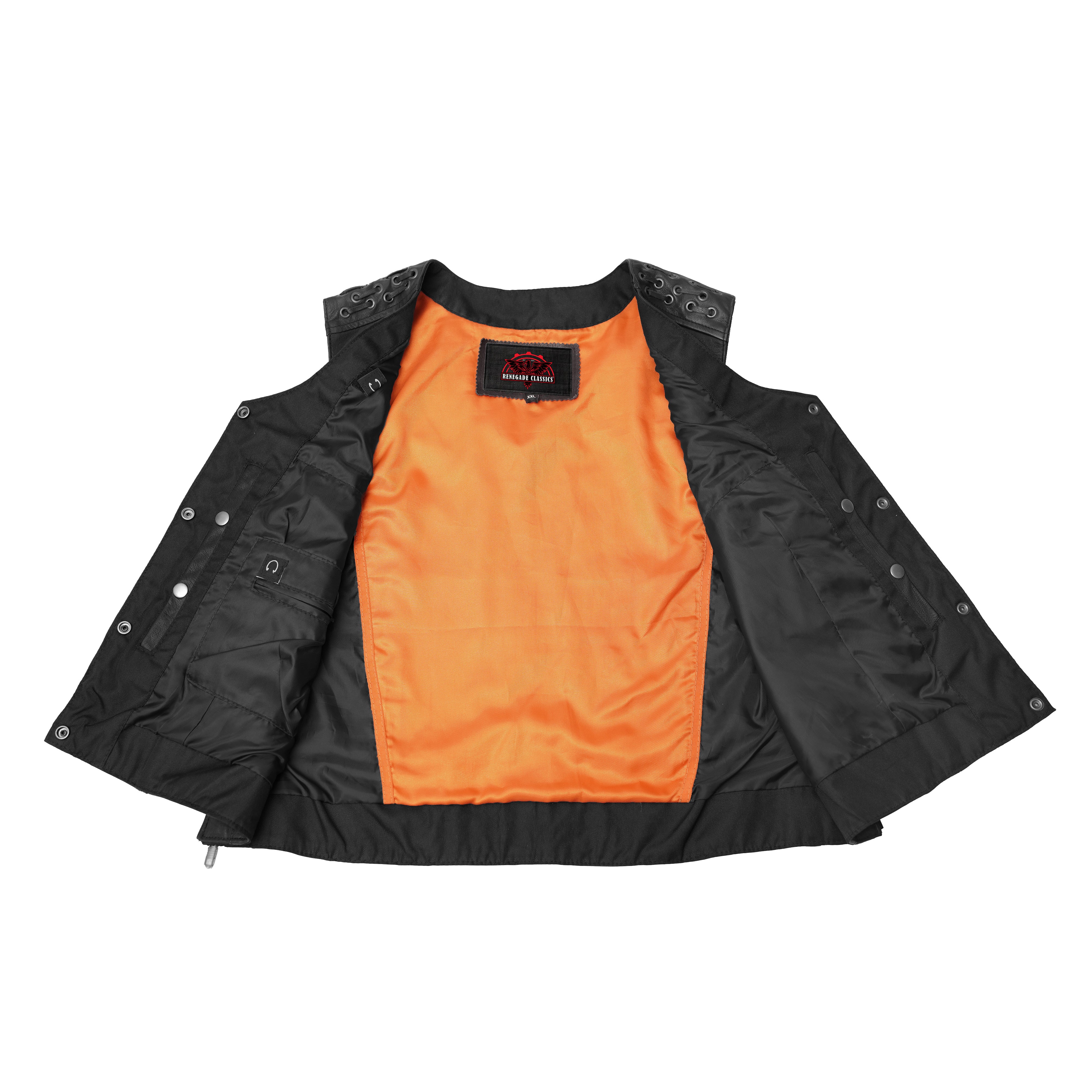 Bellexa™ Women's leather motorcycle vest