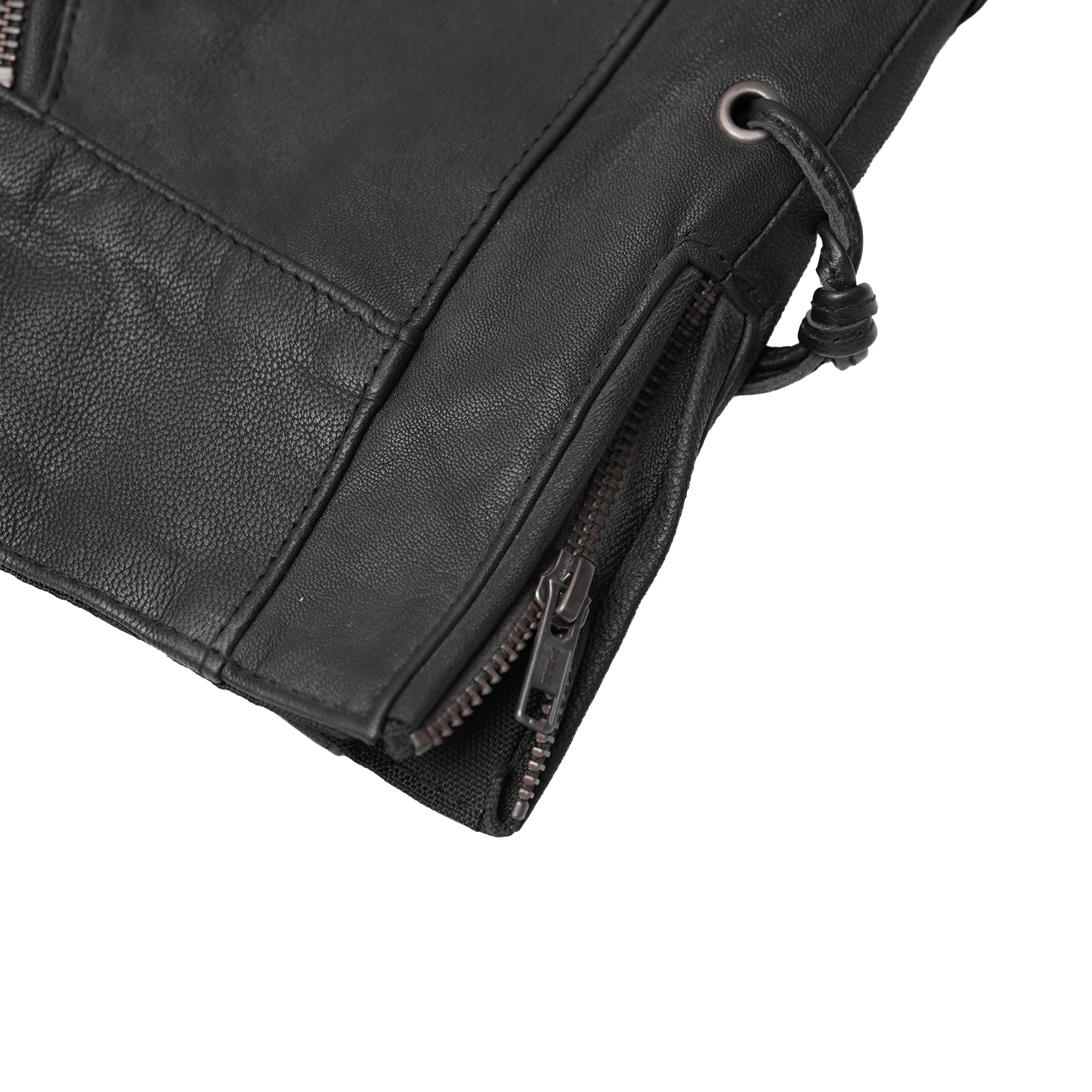 Bellexa™ Women's leather motorcycle vest