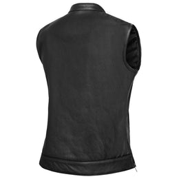 Maxillea™ Women's leather motorcycle vest