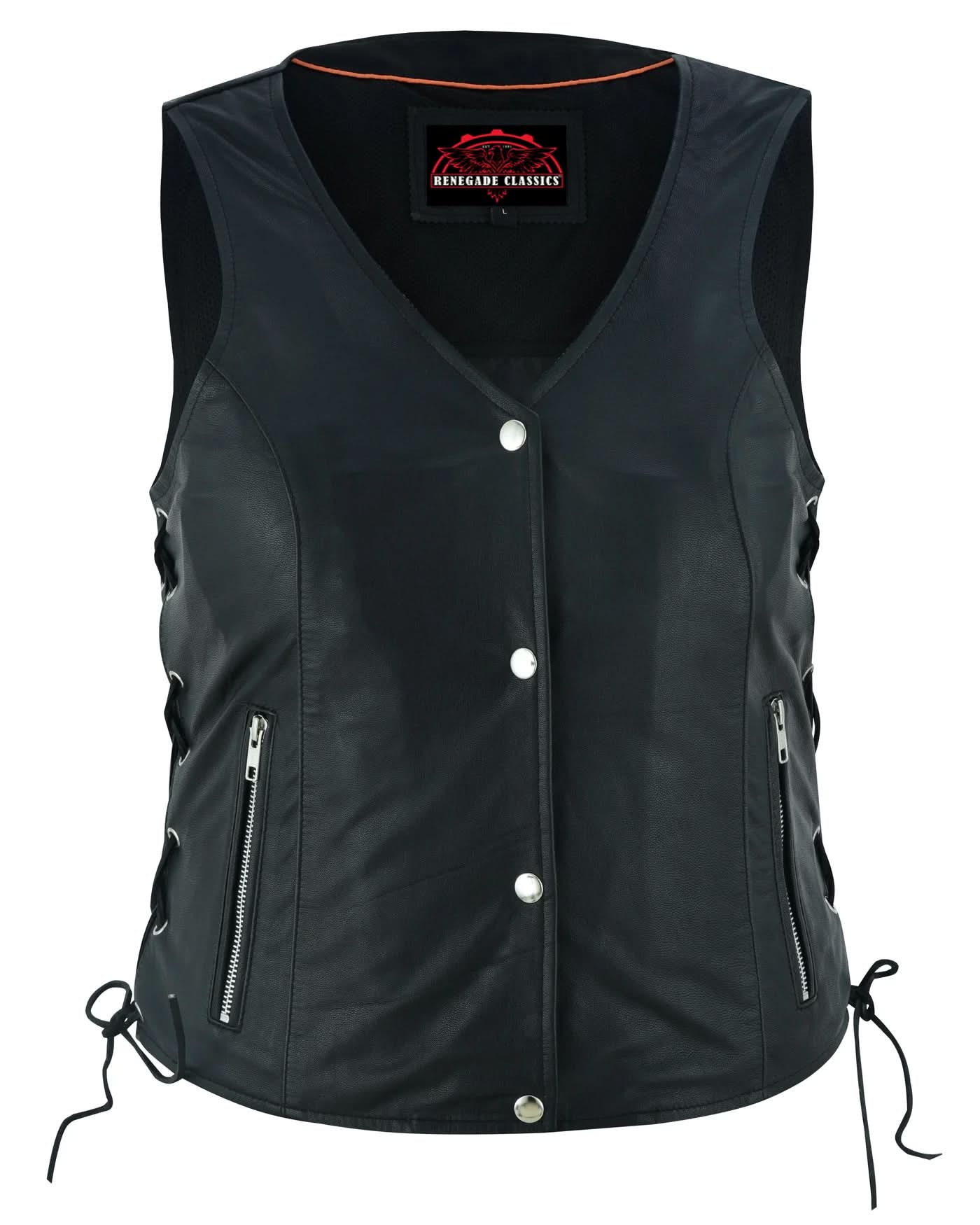 Ophora™ Women's leather motorcycle vest
