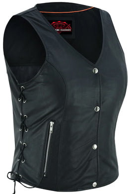 Ophora™ Women's leather motorcycle vest