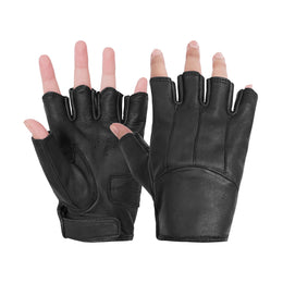 Women's Tough Deer Skin Fingerless Glove