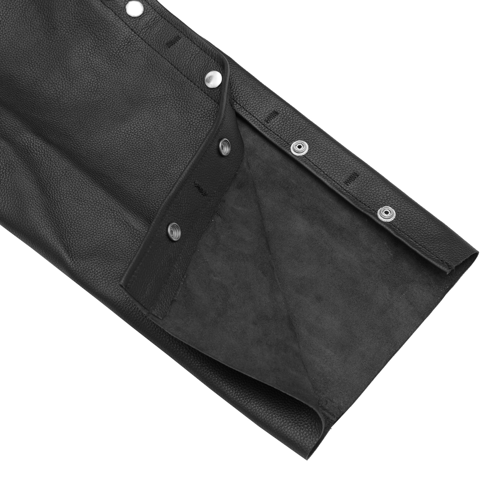 Velex™ Unisex  leather motorcycle chaps