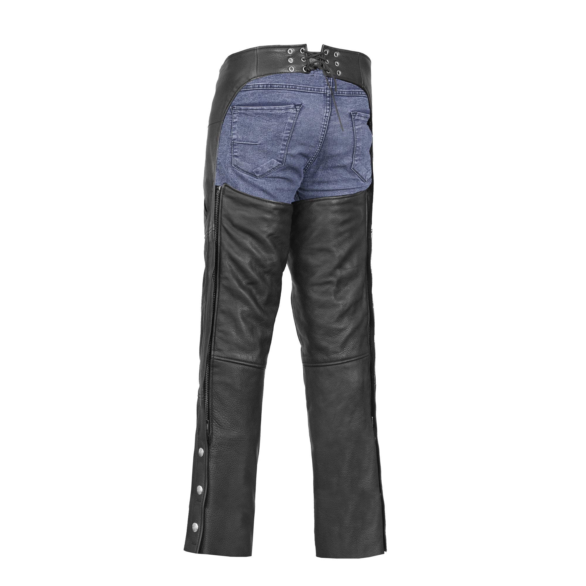 Latigo™ Unisex  leather motorcycle chaps