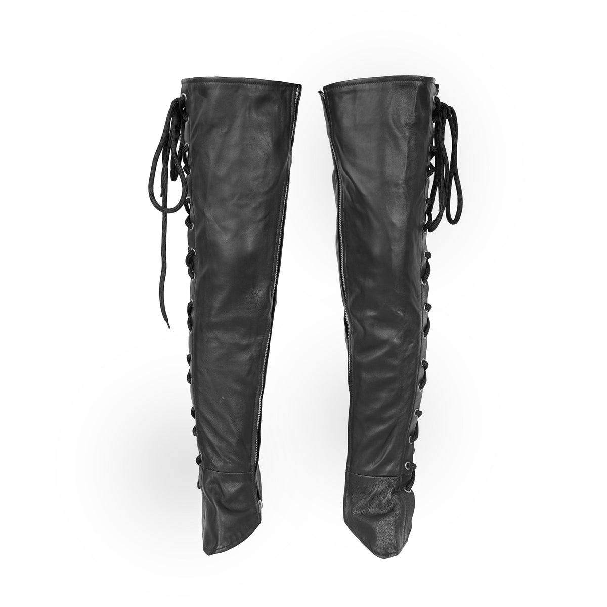 Vixen Sheath Women’s Leather Motorcycle Leggings