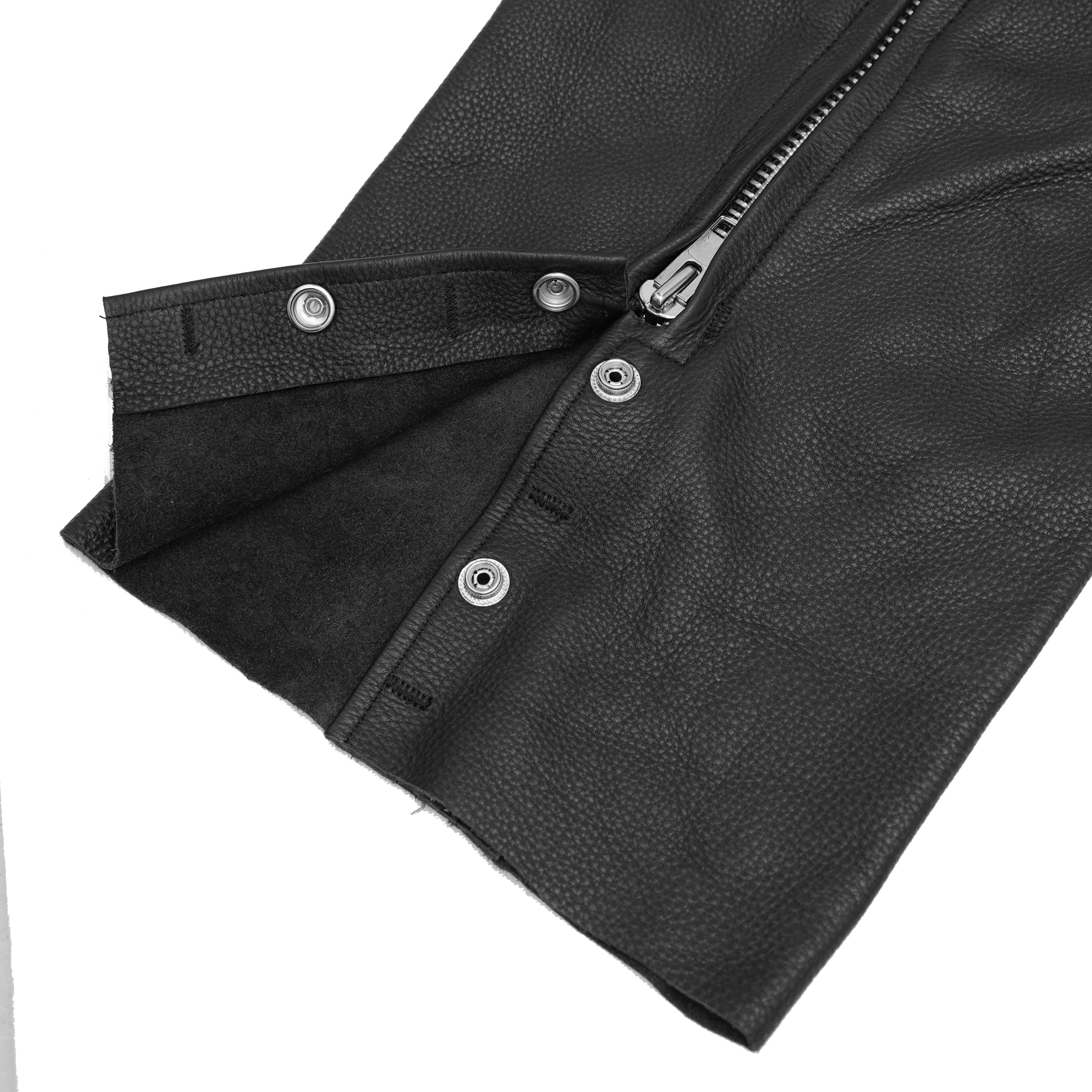 Uniex™ Unisex  leather motorcycle chaps