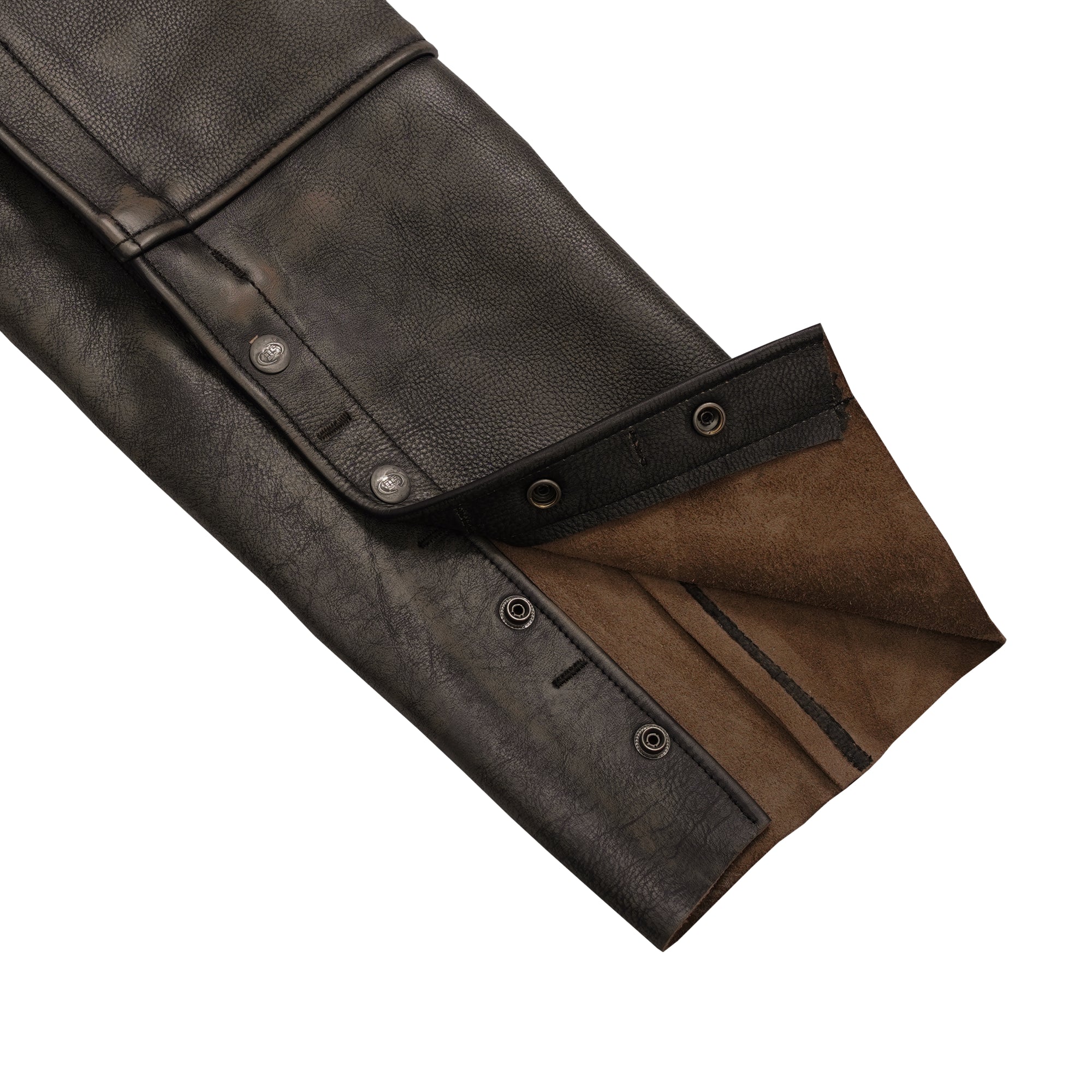 Wildridge™ Unisex Brown  leather motorcycle chaps