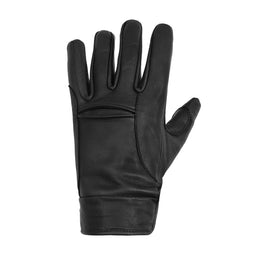 Moto Pro™ Men's leather motorcycle gloves -Black