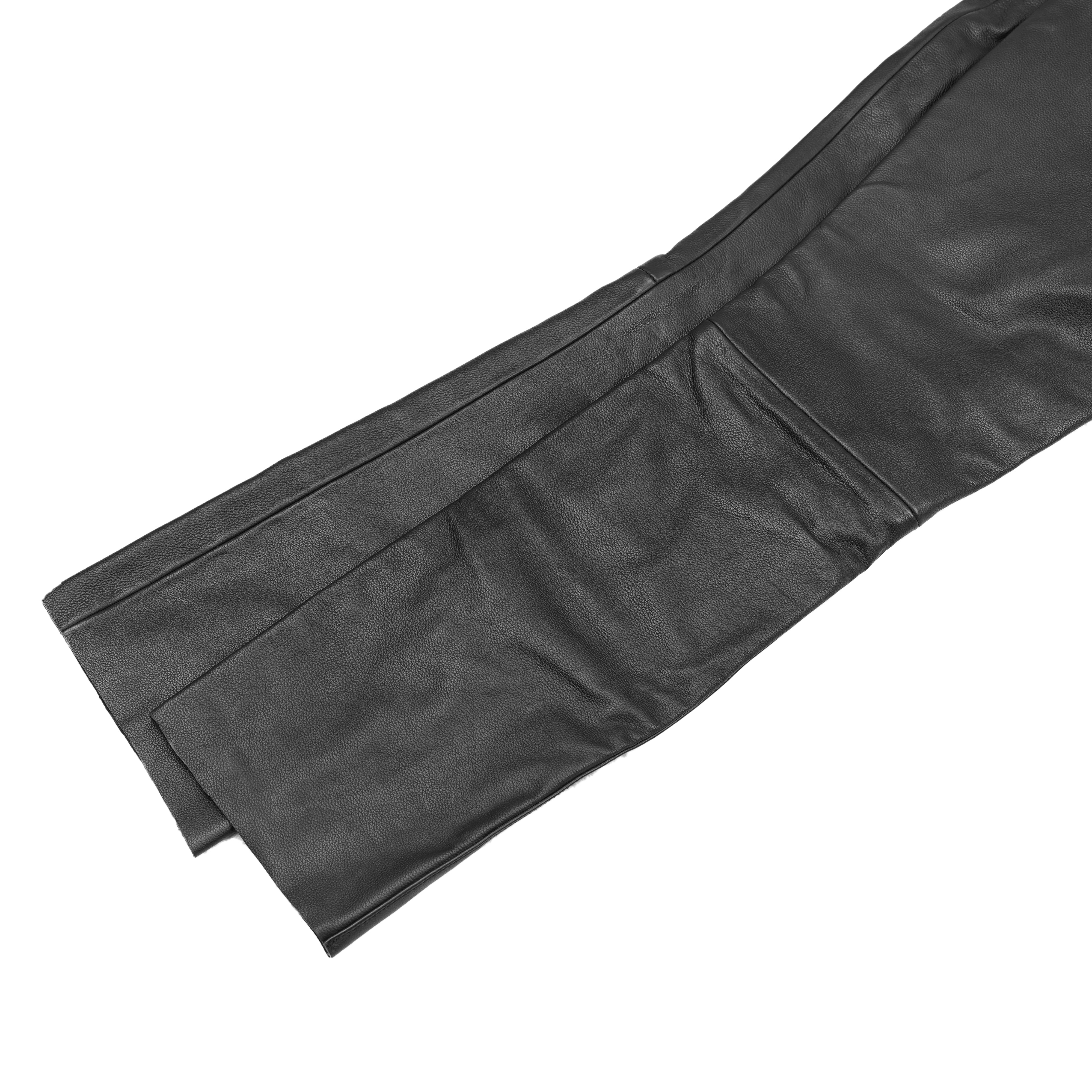 Onedrive Men's Black leather motorcycle pants