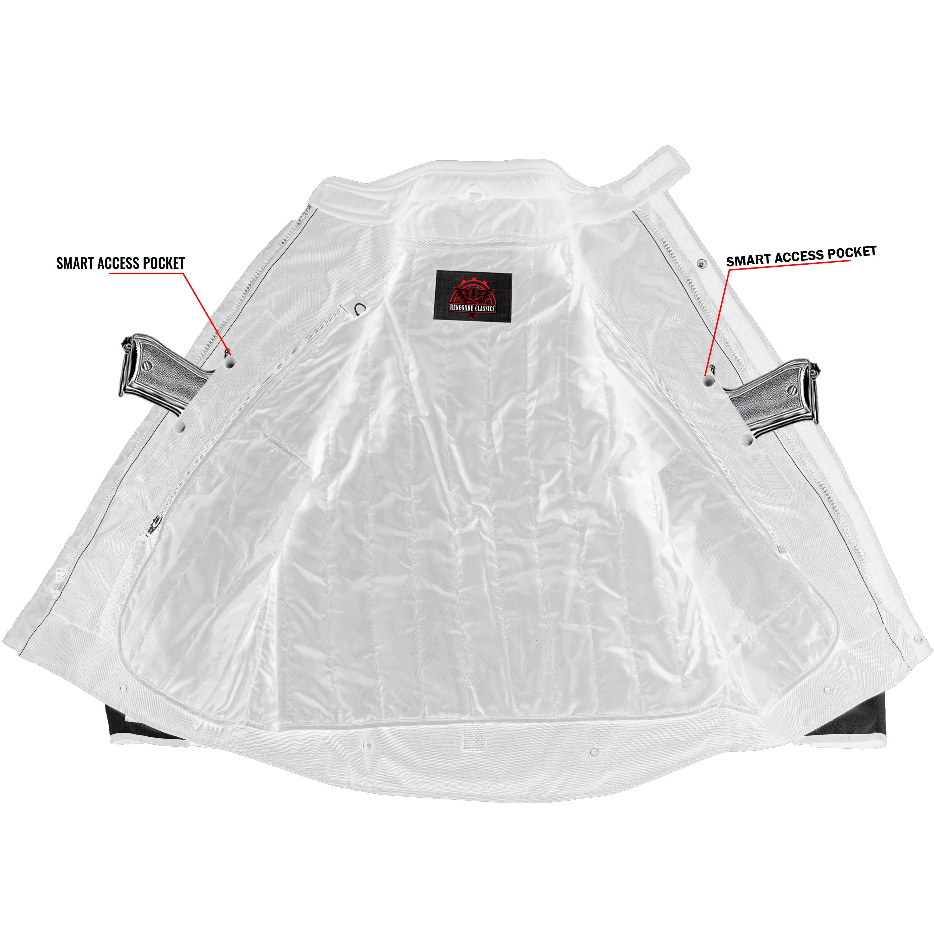 Prism™ Hi-Vis Mens Textile Motorycycle Jacket