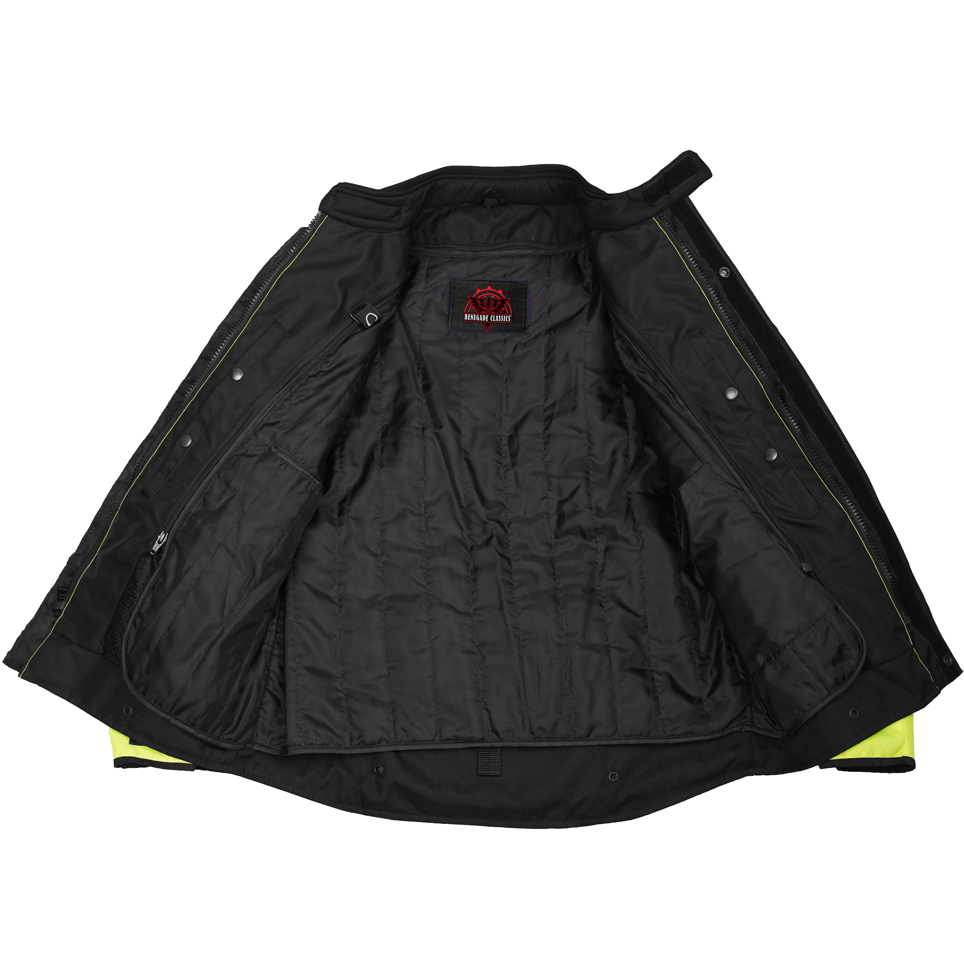 Prism™ Hi-Vis Mens Textile Motorycycle Jacket