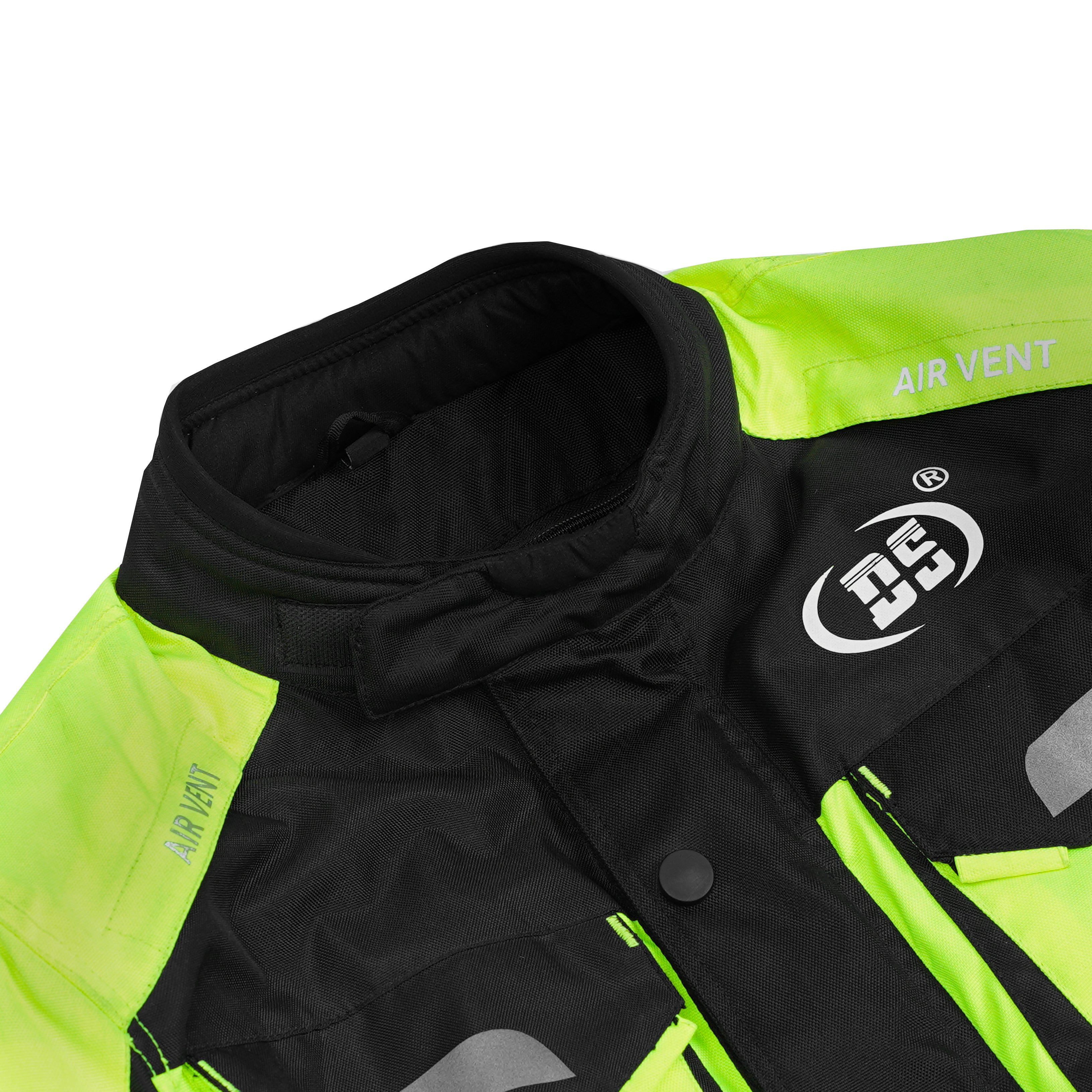 Prism™ Hi-Vis Mens Textile Motorycycle Jacket