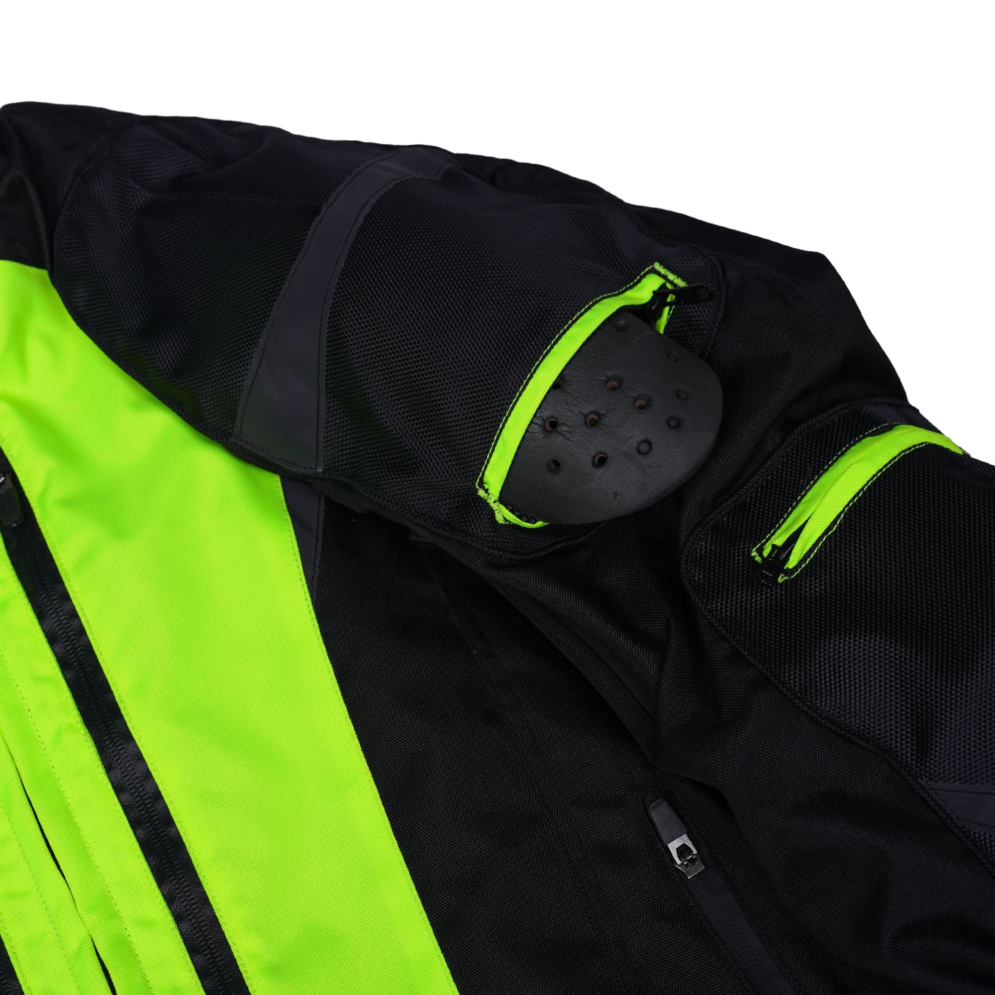 Impact™ Hi-Viz Mens  Mesh  Motorcycle Jacket