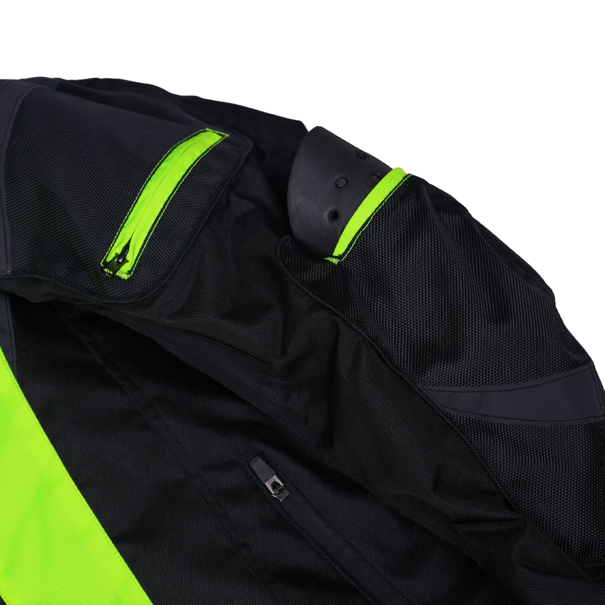 Impact™ Hi-Viz Mens  Mesh  Motorcycle Jacket