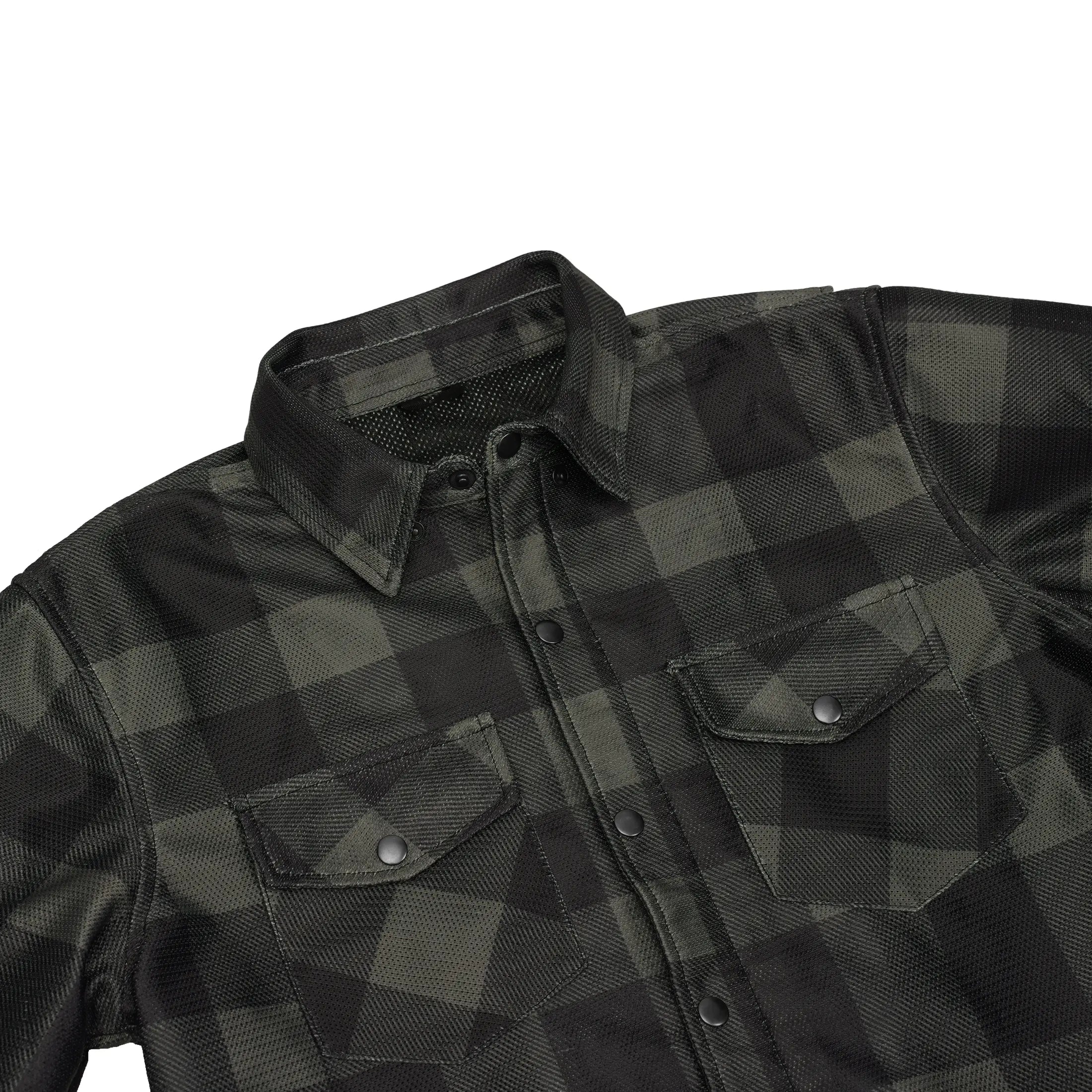 Faithful Men’s Mesh Flannel Riding Shirt
