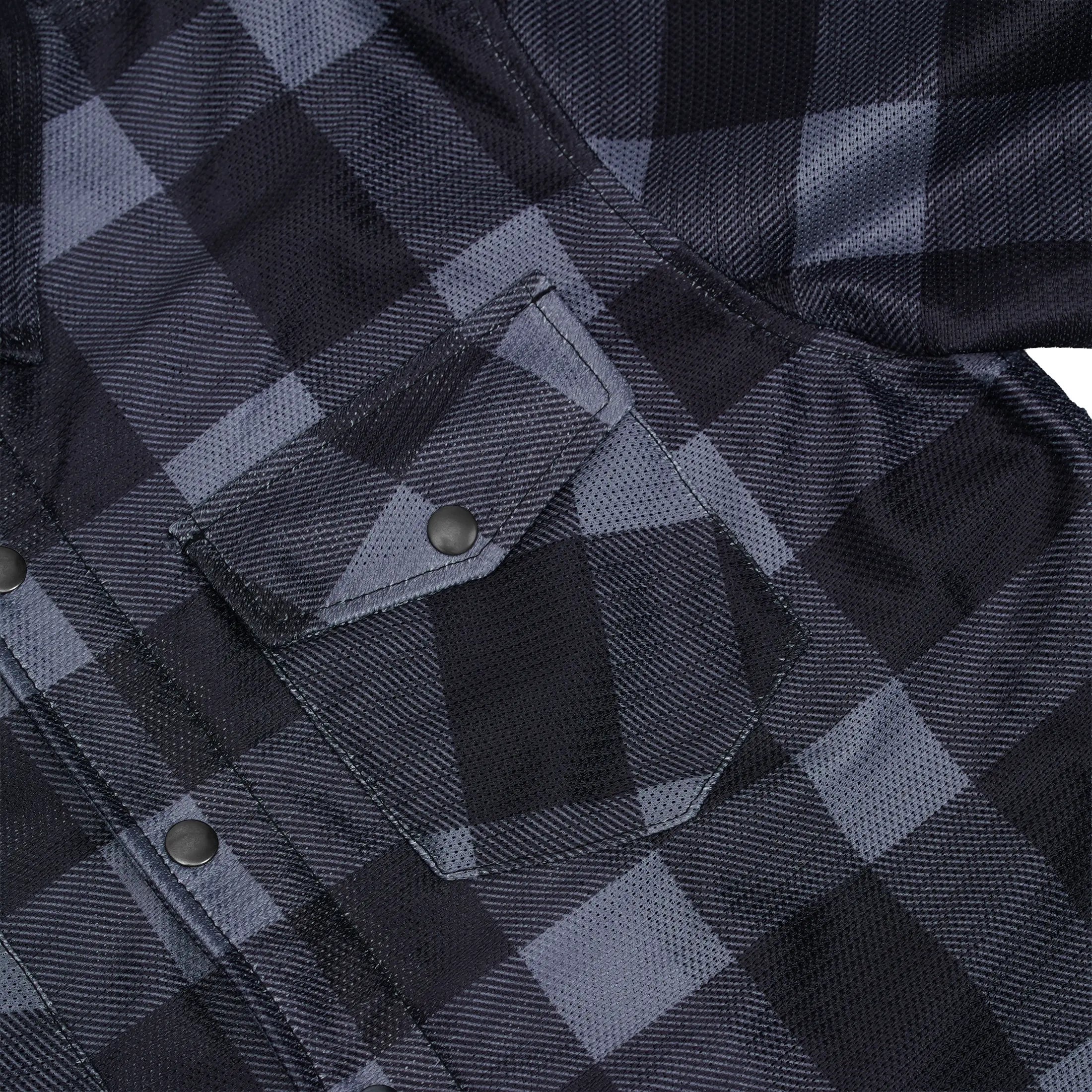 Jalisco Men’s Mesh Flannel Riding Shirt