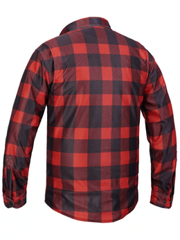 Rumble Men’s Mesh Flannel Riding Shirt
