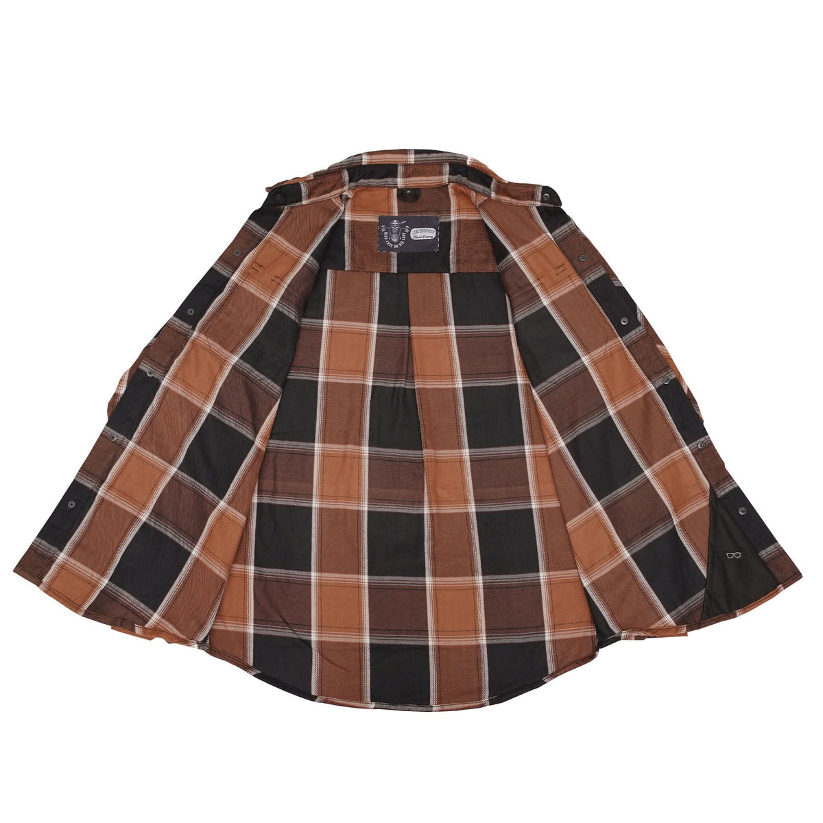 Boulder Men’s Motorcycle Flannel Shirt