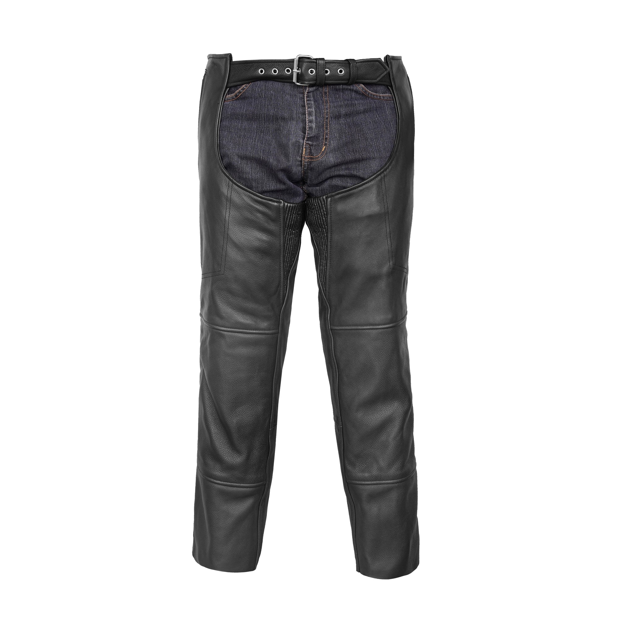 Galvon™ Unisex leather motorcycle chaps